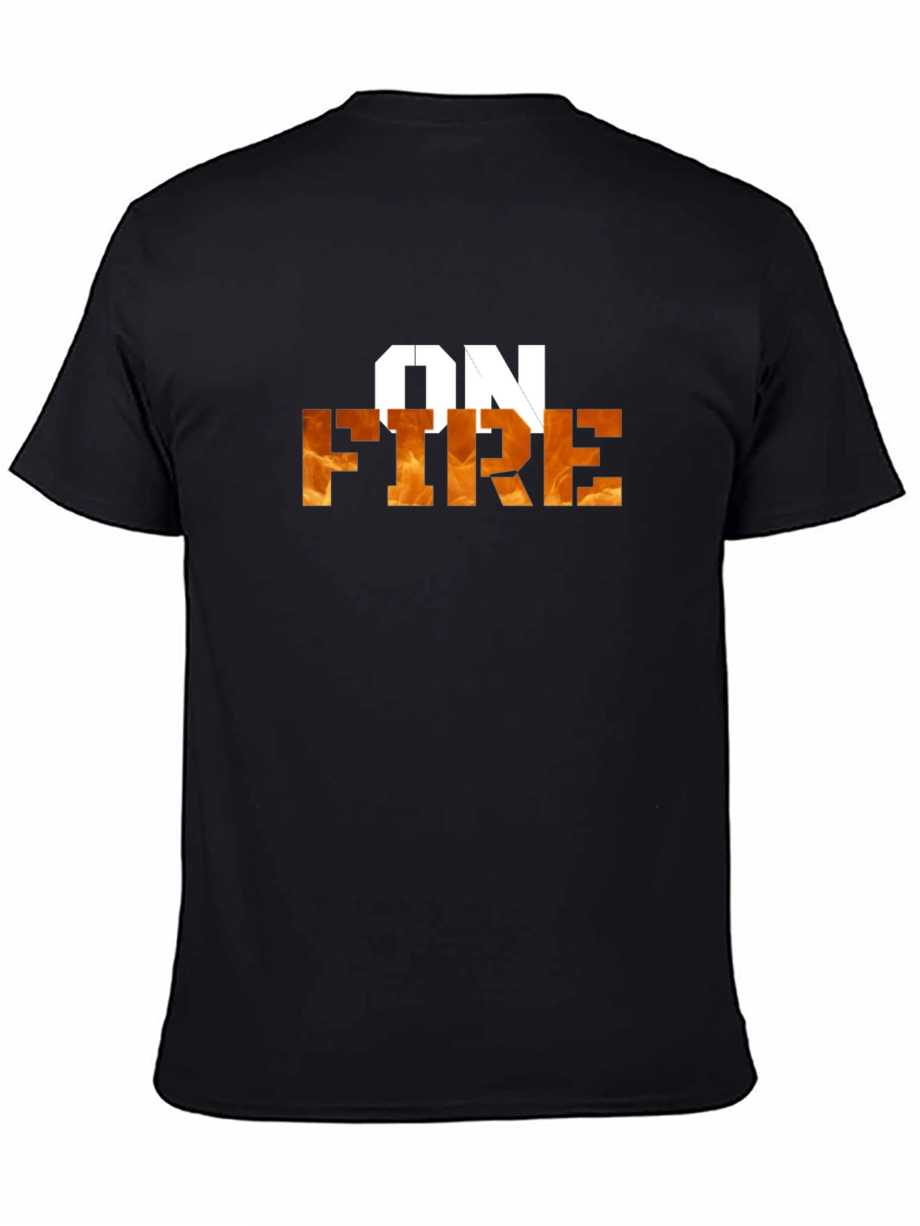 On Fire Graphic Tee - Bold Statement T-Shirt