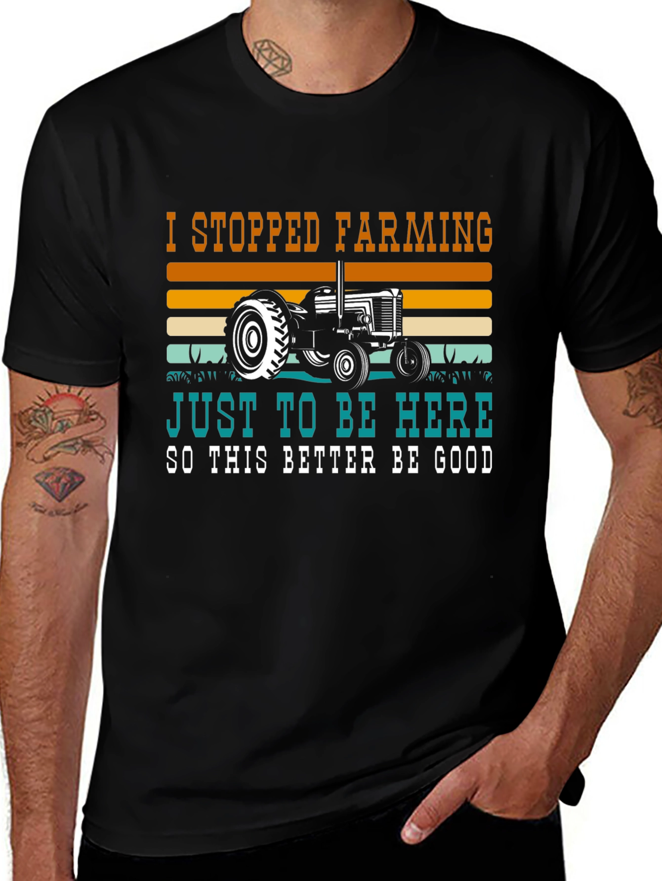 Farming Humor Graphic Tee