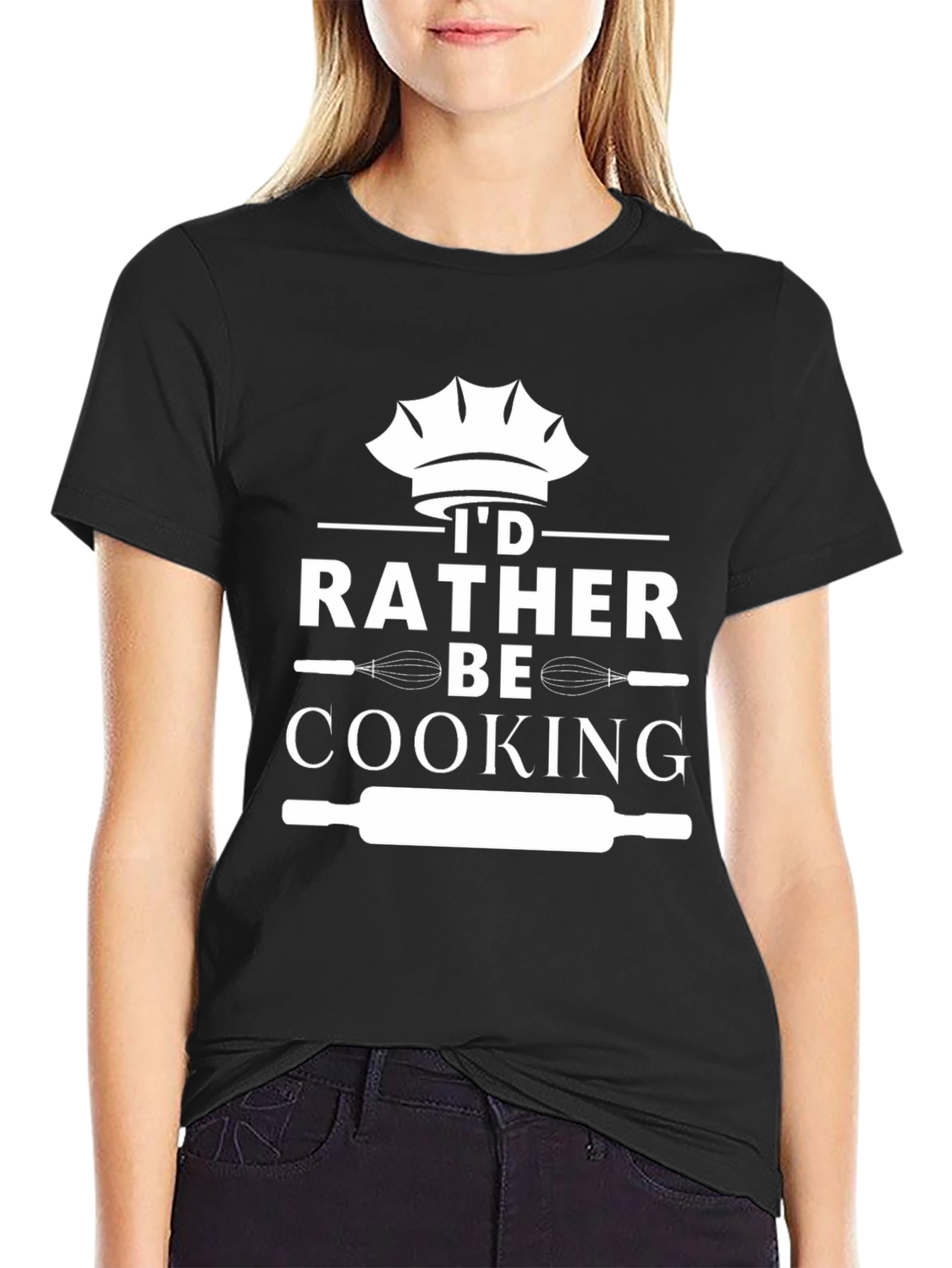 Id Rather Be Cooking T-Shirt - Chefs Gift