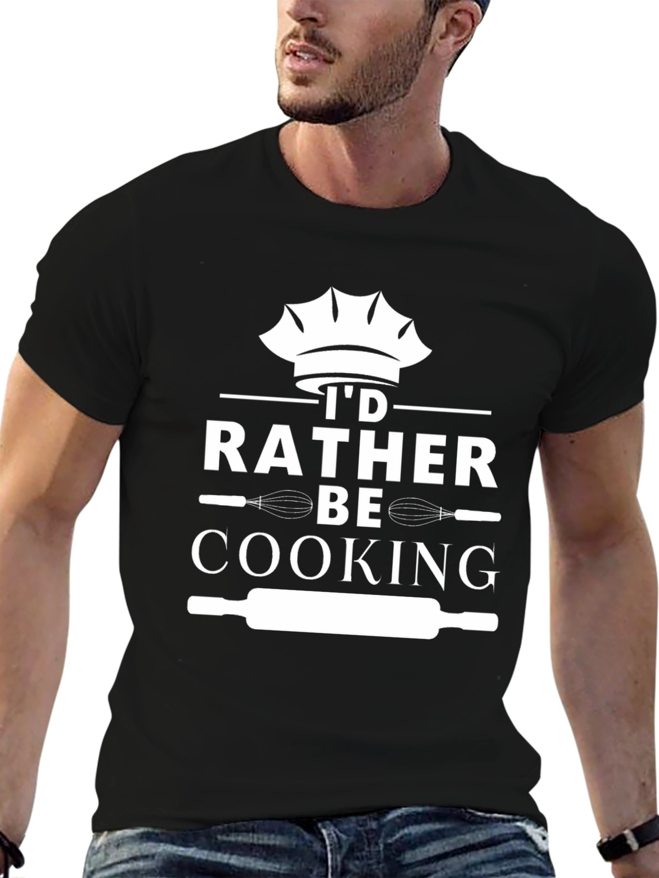 Id Rather Be Cooking T-Shirt - Chefs Gift