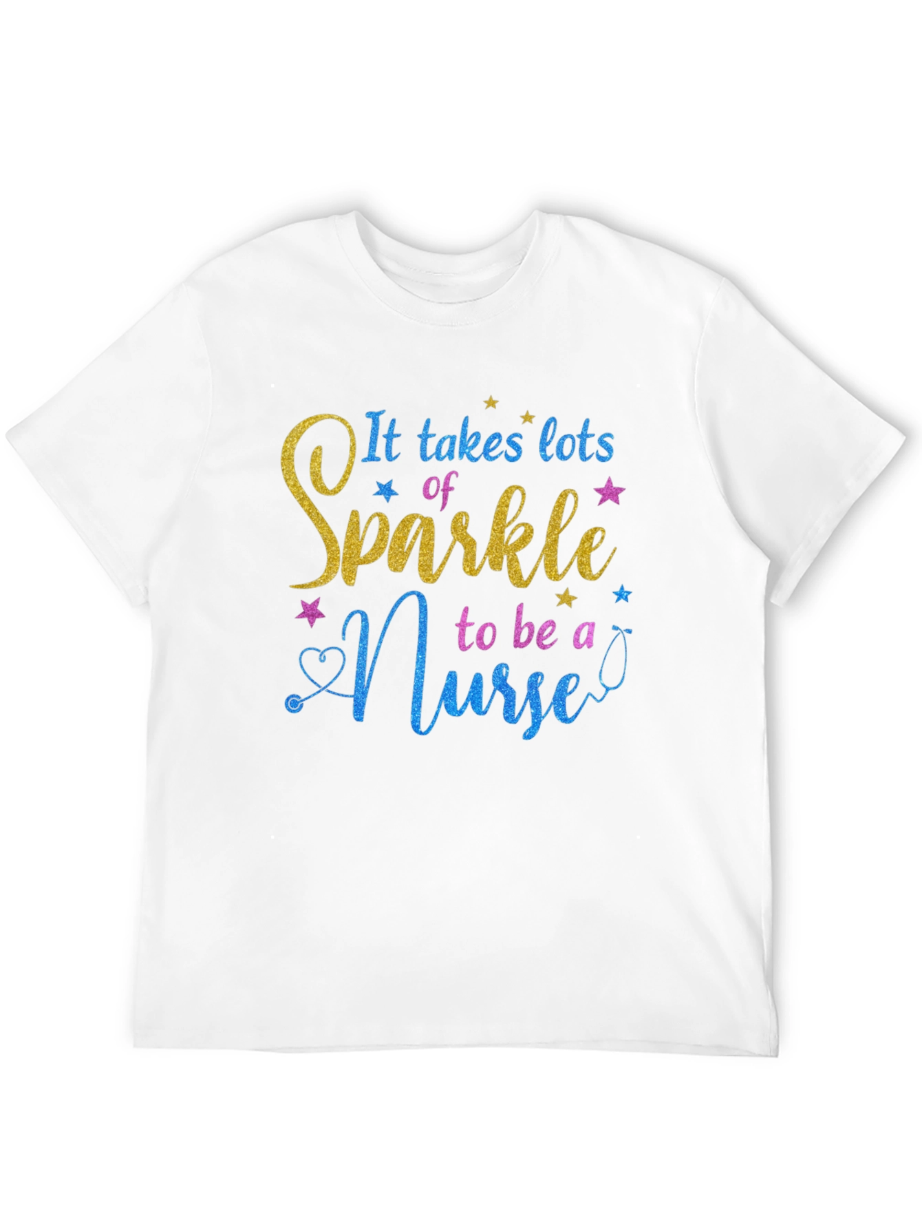 Sparkle Nurse Graphic Tee