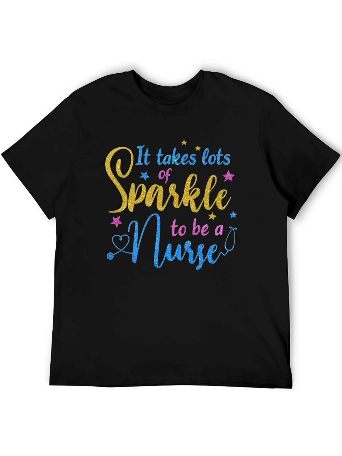 Sparkle Nurse Graphic Tee