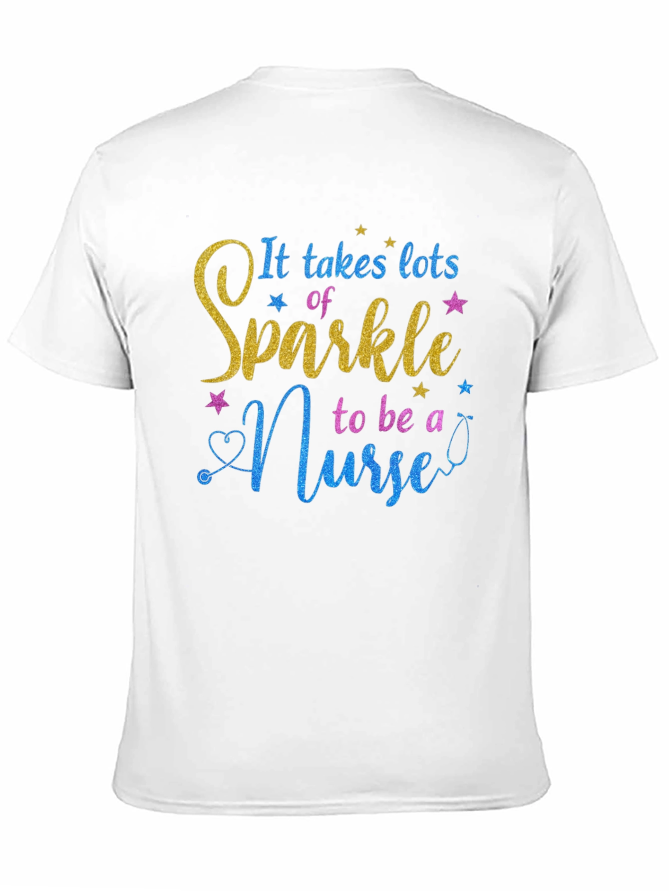 Sparkle Nurse Graphic Tee