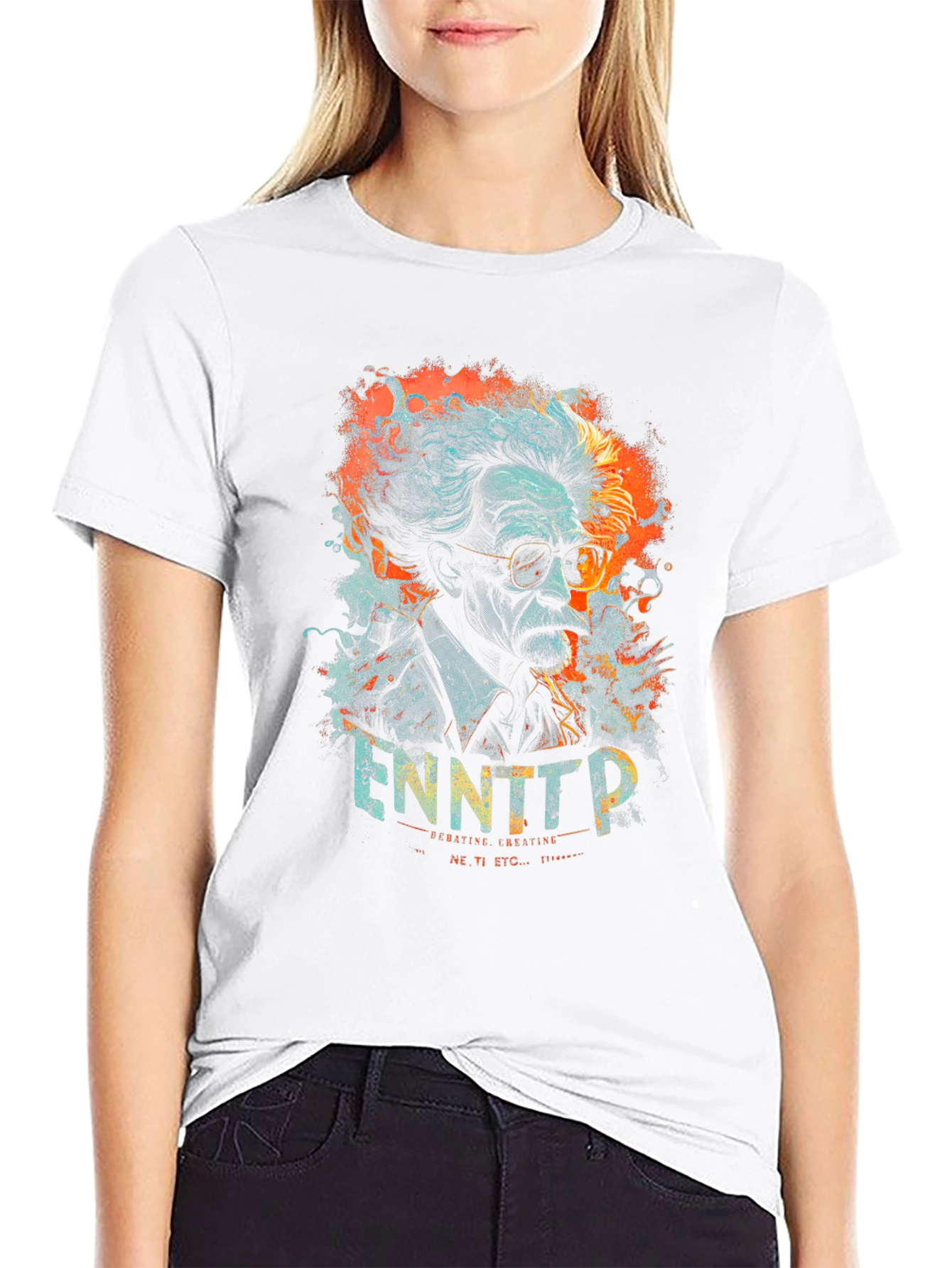 ENNTT Portrait Graphic T-Shirt