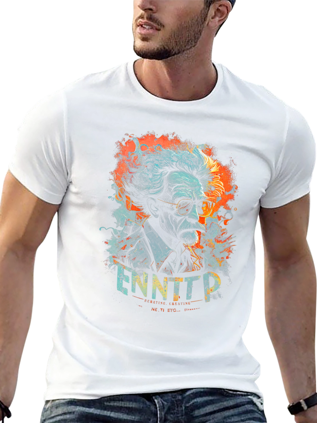 ENNTT Portrait Graphic T-Shirt