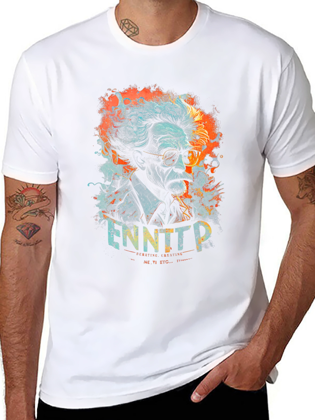 ENNTT Portrait Graphic T-Shirt