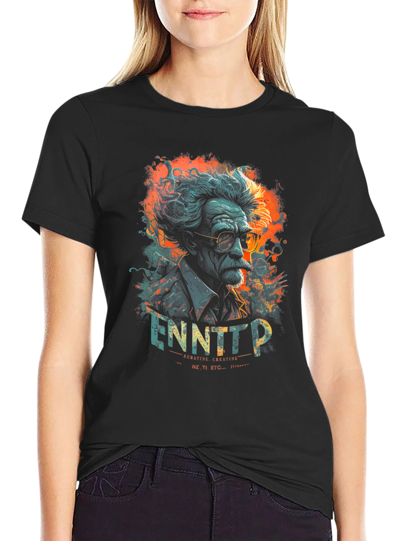 ENNTT Portrait Graphic T-Shirt