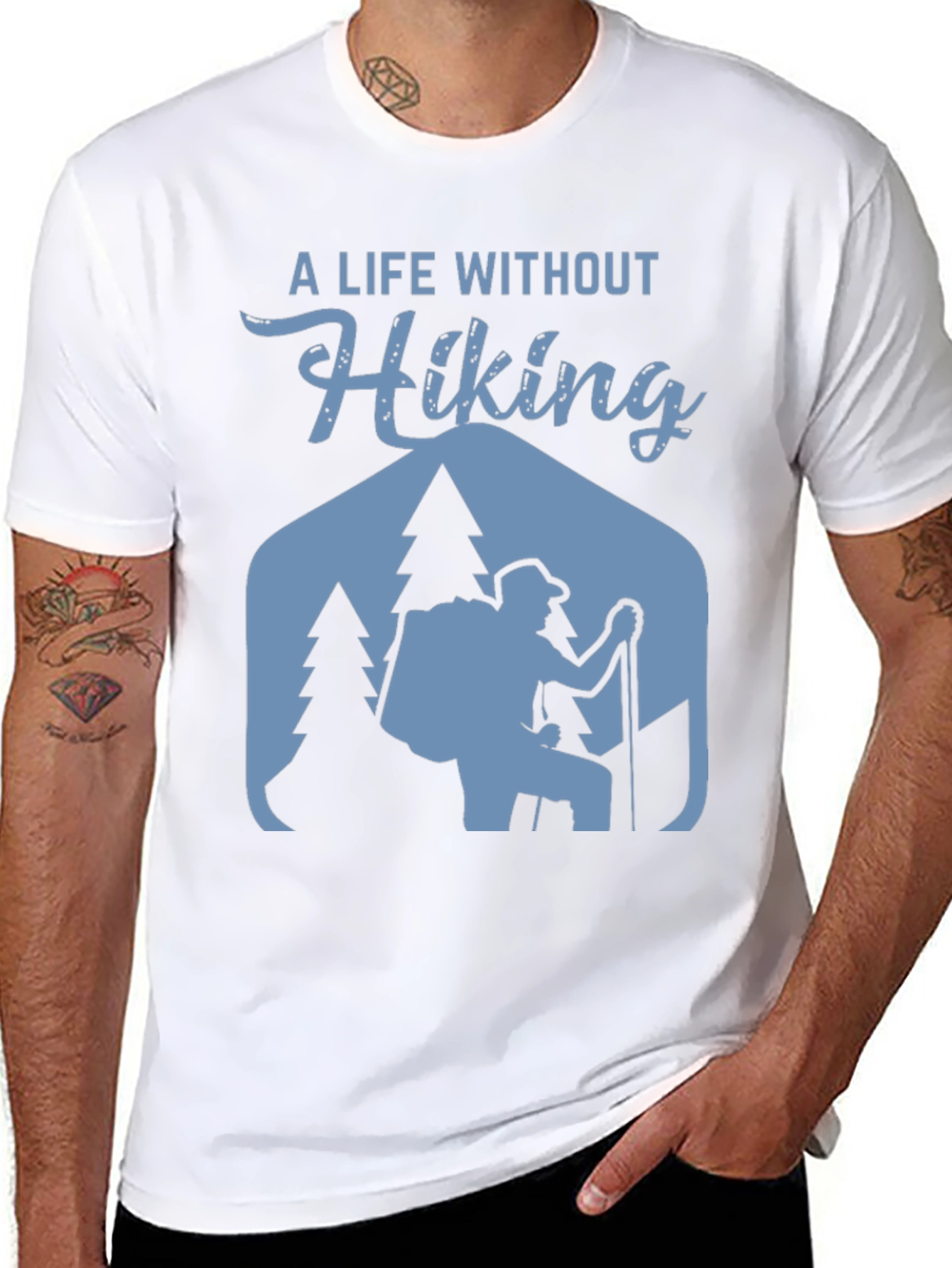 Hiking Life T-Shirt - Outdoor Adventure Tee