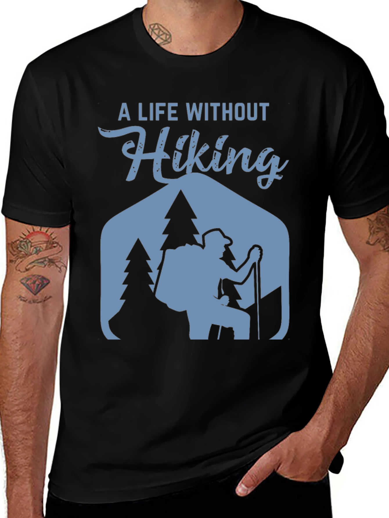 Hiking Life T-Shirt - Outdoor Adventure Tee
