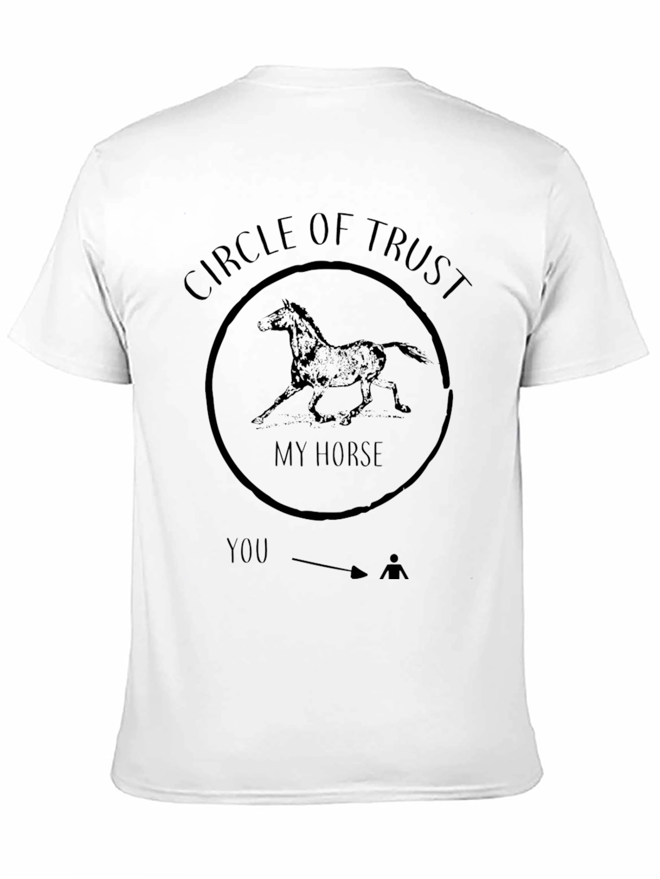 Circle of Trust Horse Graphic T-Shirt
