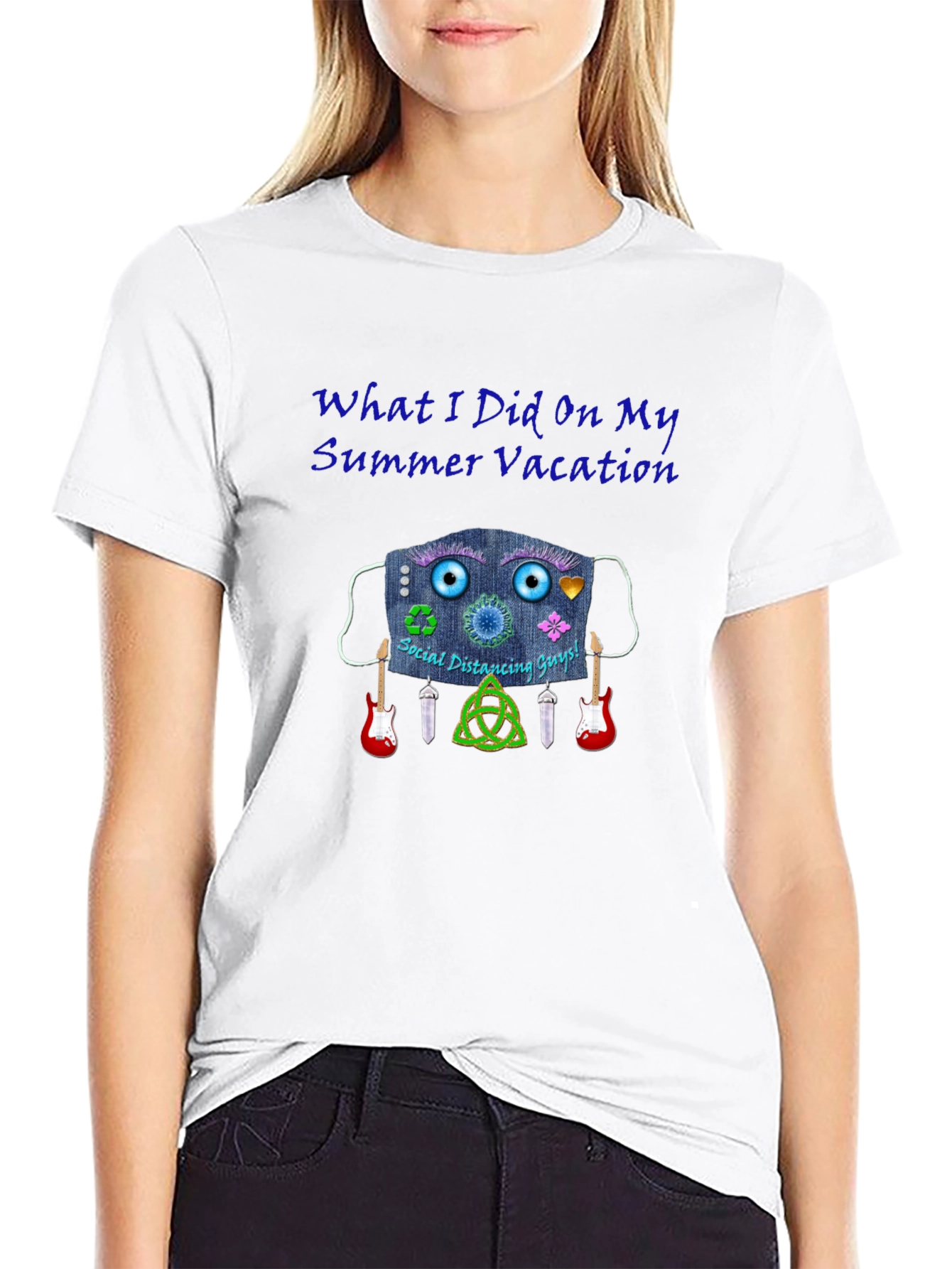 Summer Vacation Social Distance T-Shirt