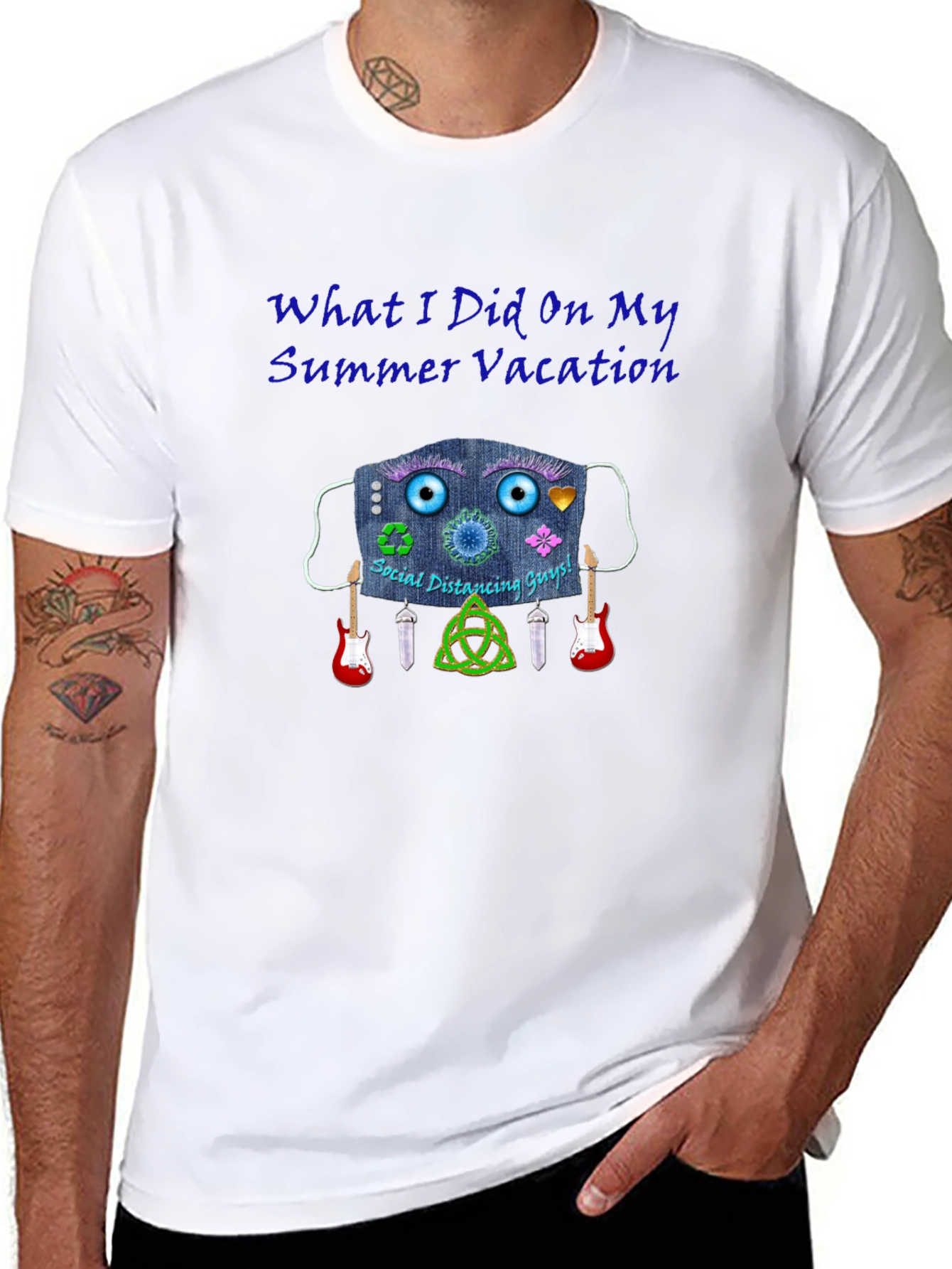Summer Vacation Social Distance T-Shirt