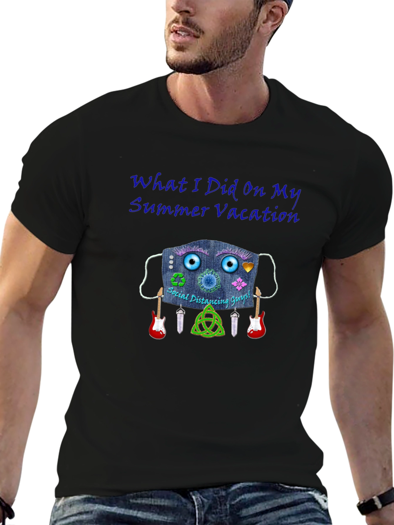 Summer Vacation Social Distance T-Shirt