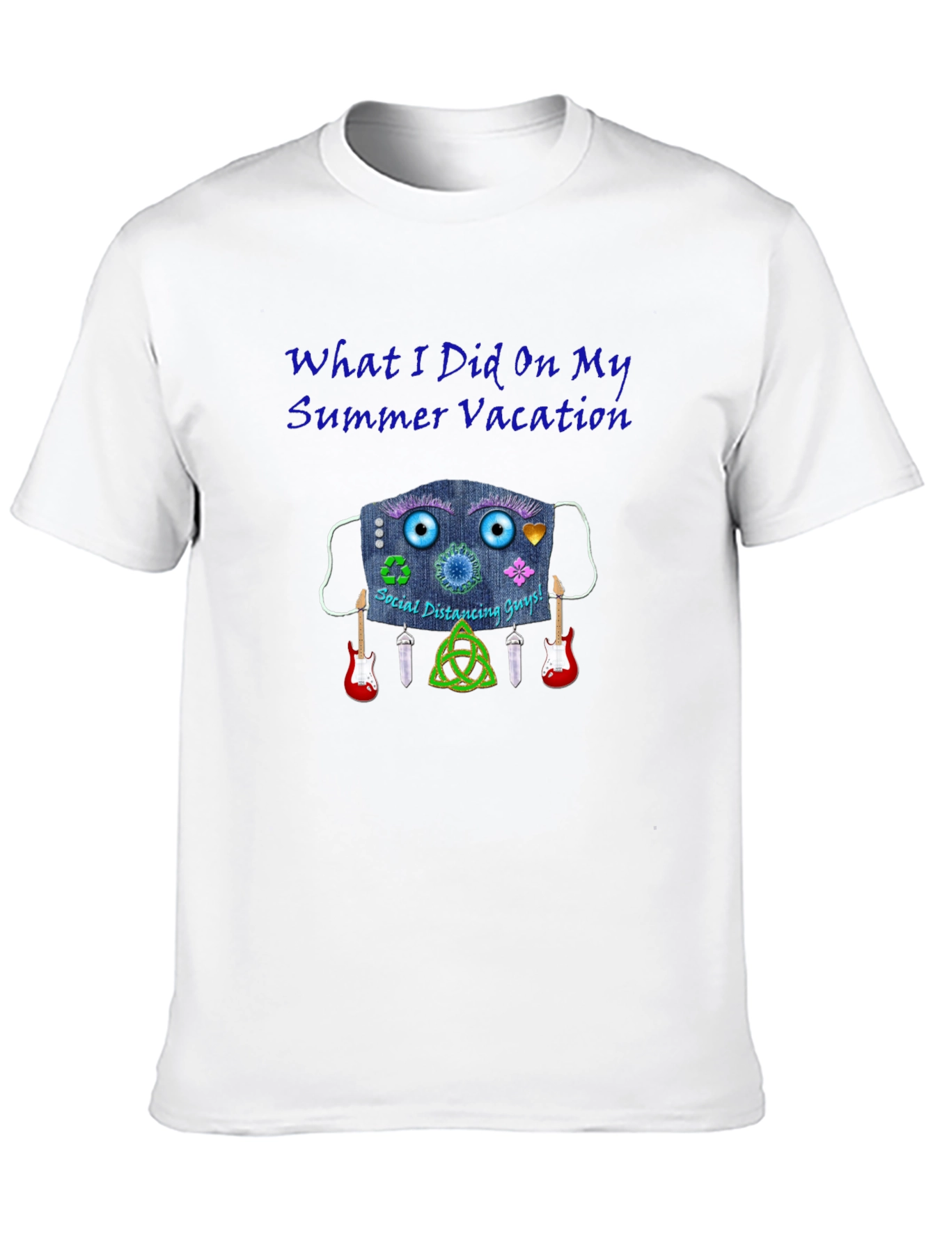 Summer Vacation Social Distance T-Shirt