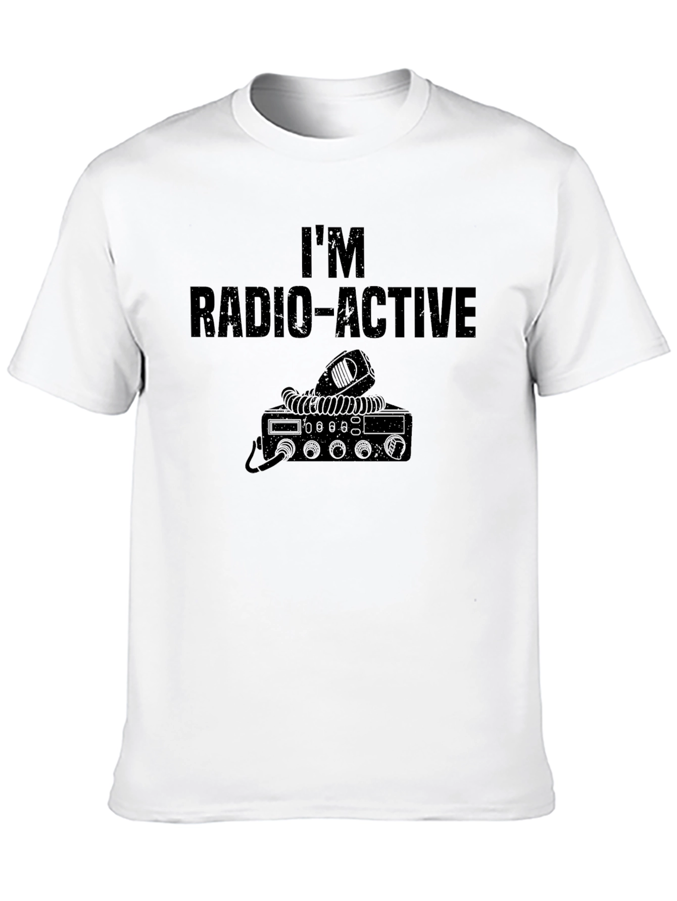 Im Radio-Active T-Shirt - Mens CB Radio Graphic Tee