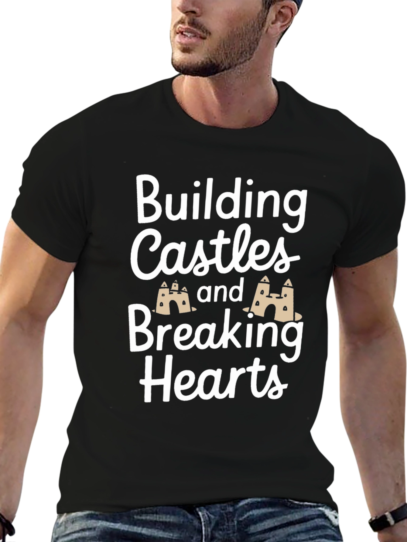 Building Castles & Breaking Hearts Graphic Tee