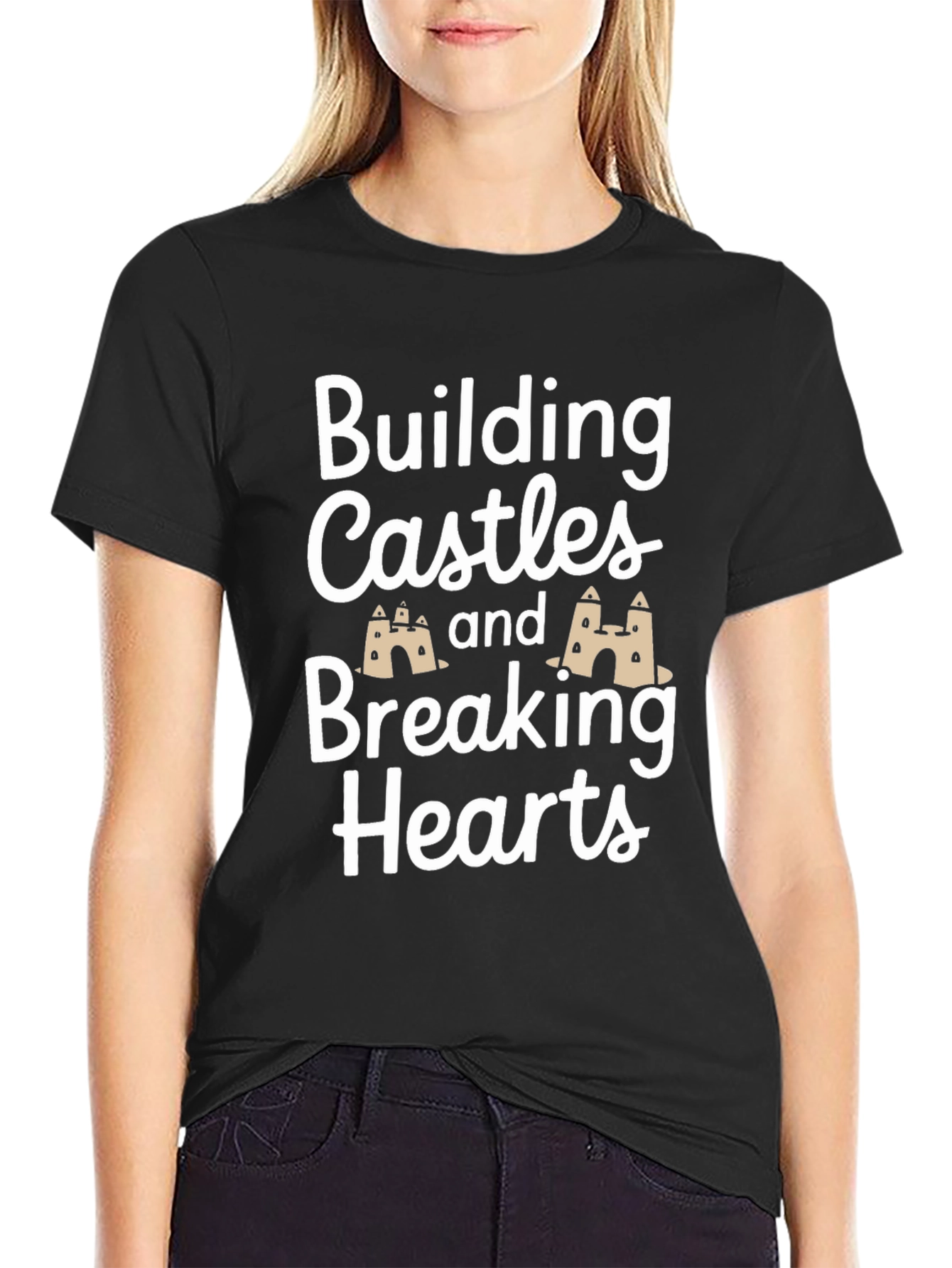Building Castles & Breaking Hearts Graphic Tee