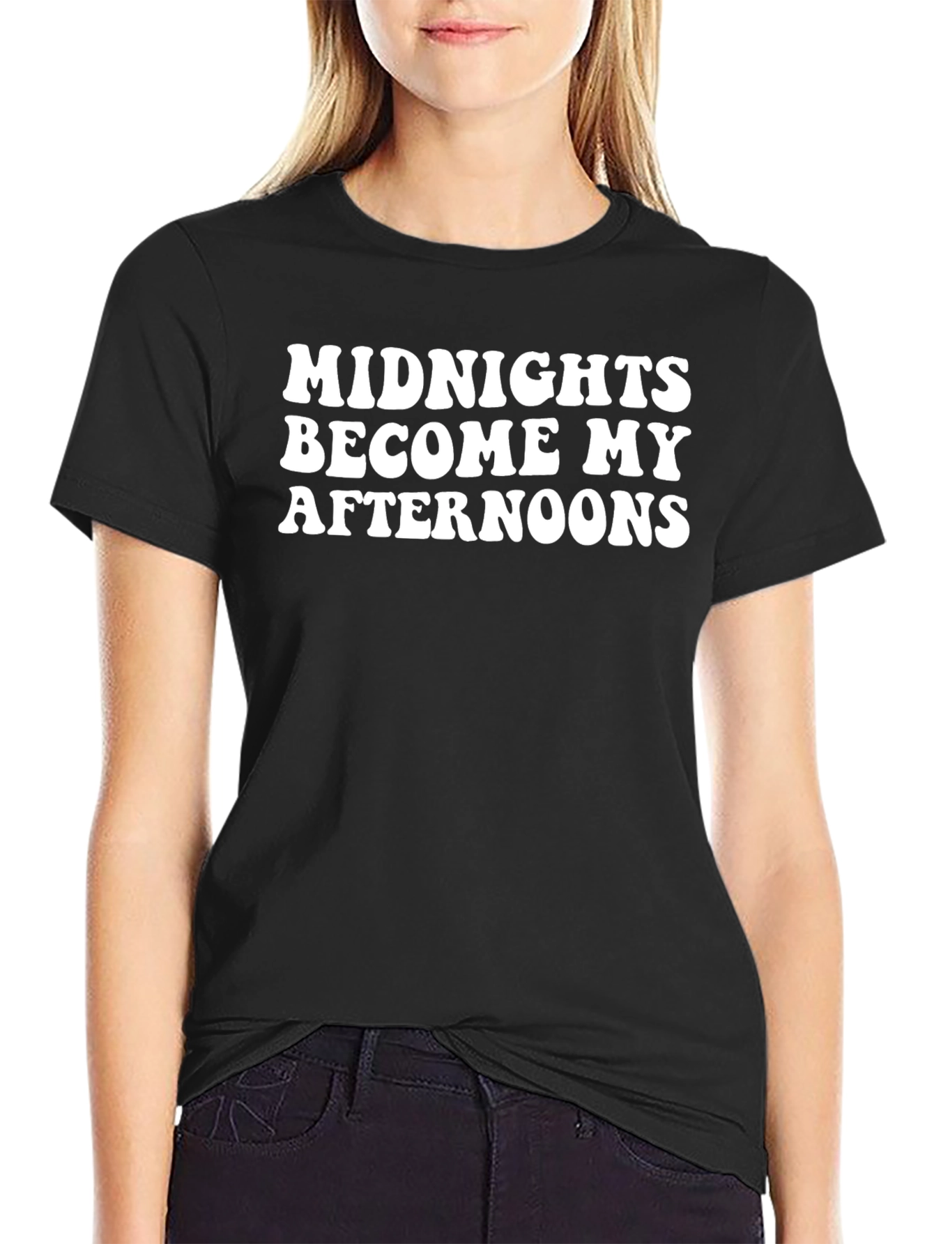 Midnight Becomes My Afternoons Graphic T-Shirt