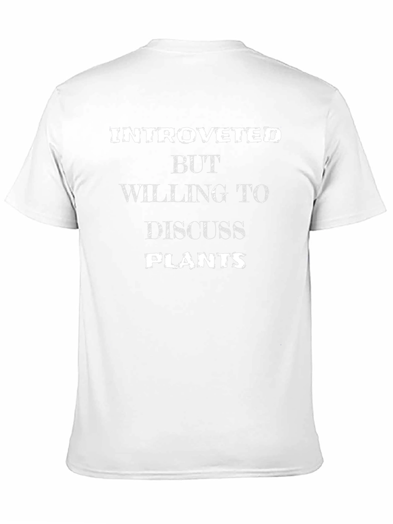 Introverted Plants Lover T-Shirt