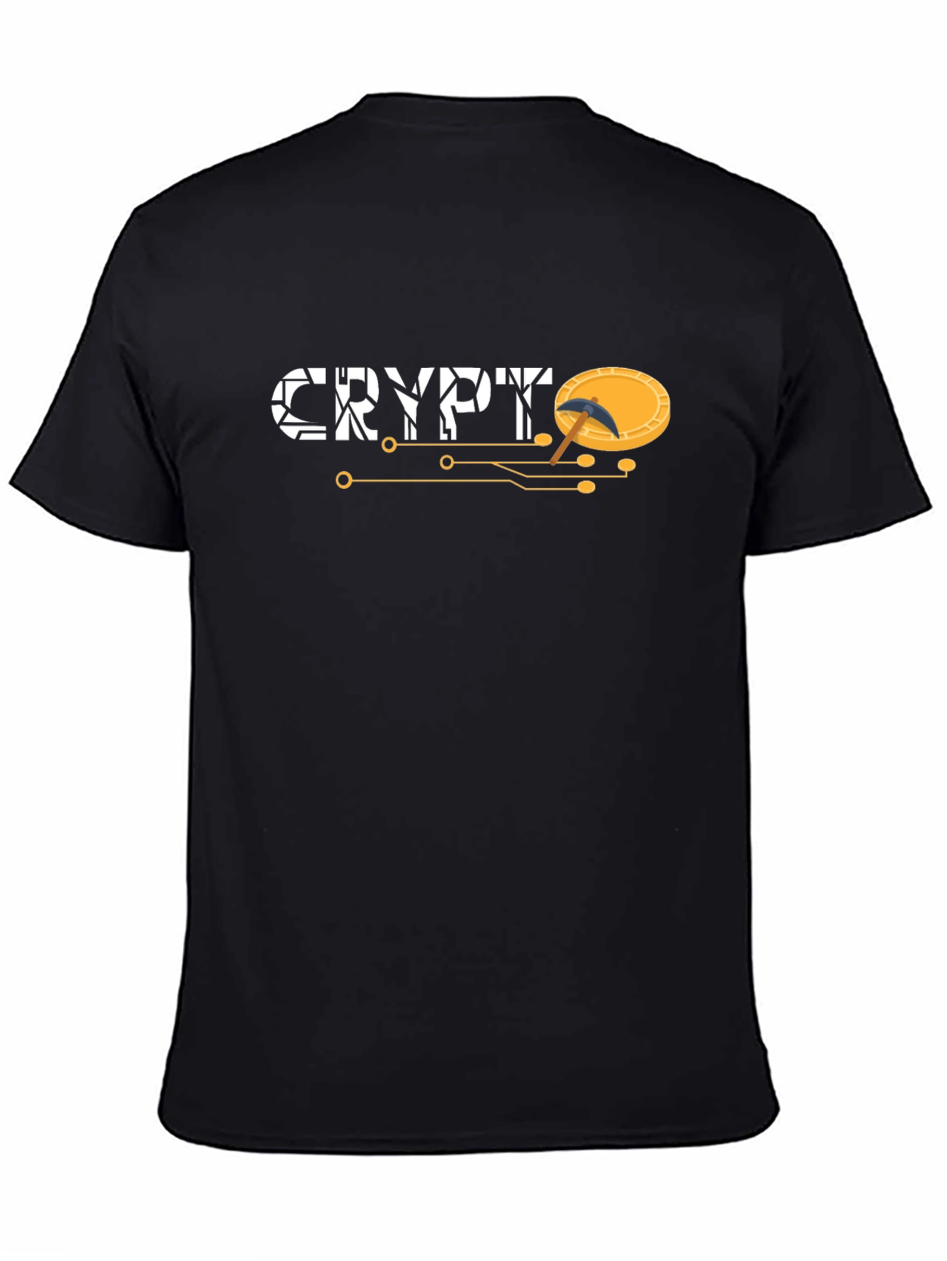 Crypto Mining T-Shirt - Black Graphic Tee