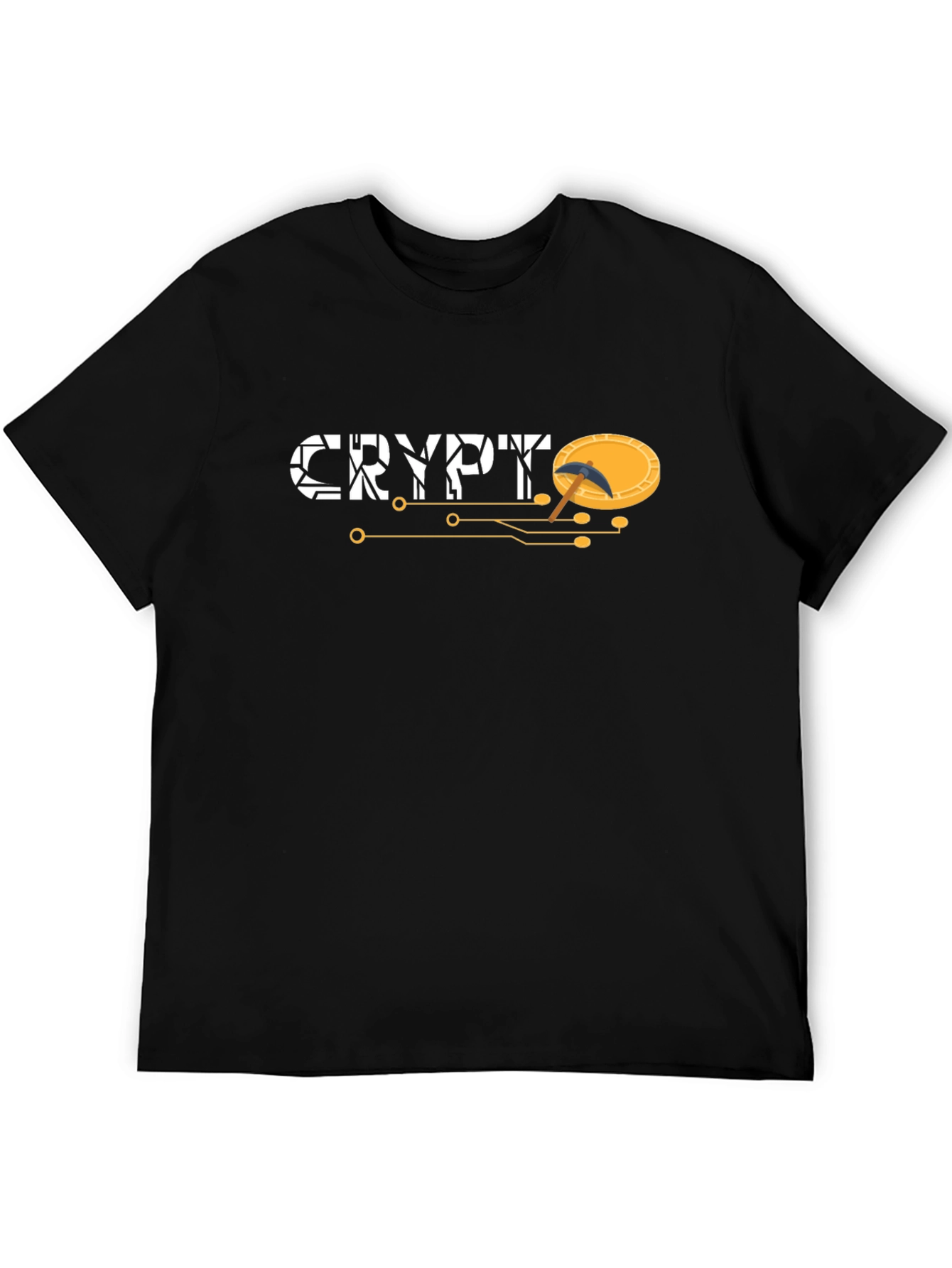Crypto Mining T-Shirt - Black Graphic Tee