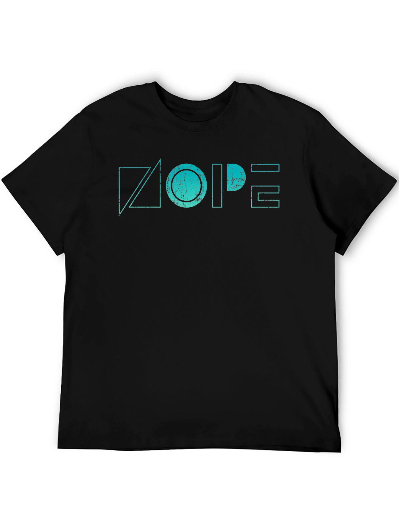 Geometric NOPE Graphic Tee