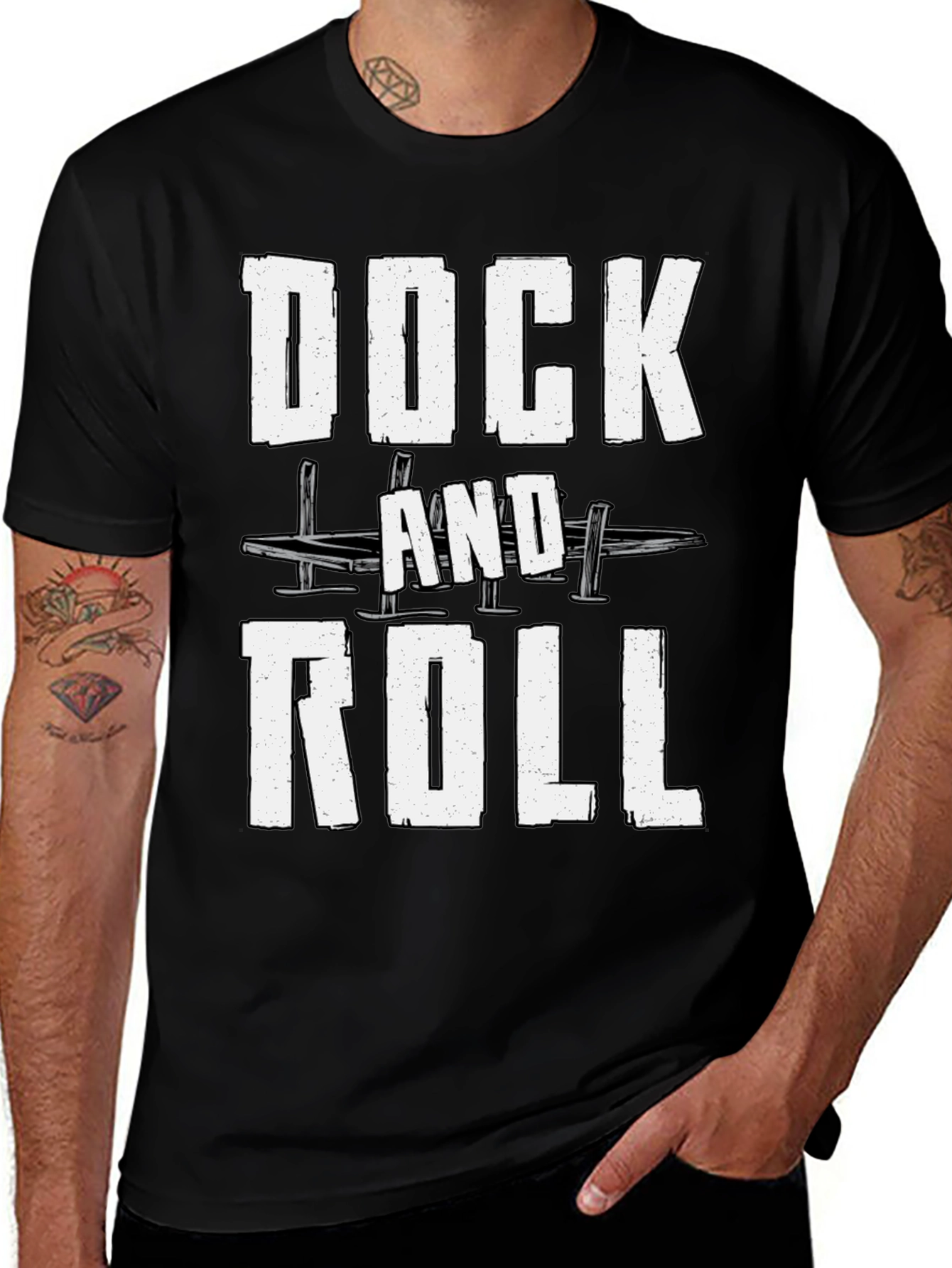 Dock and Roll Graphic T-Shirt