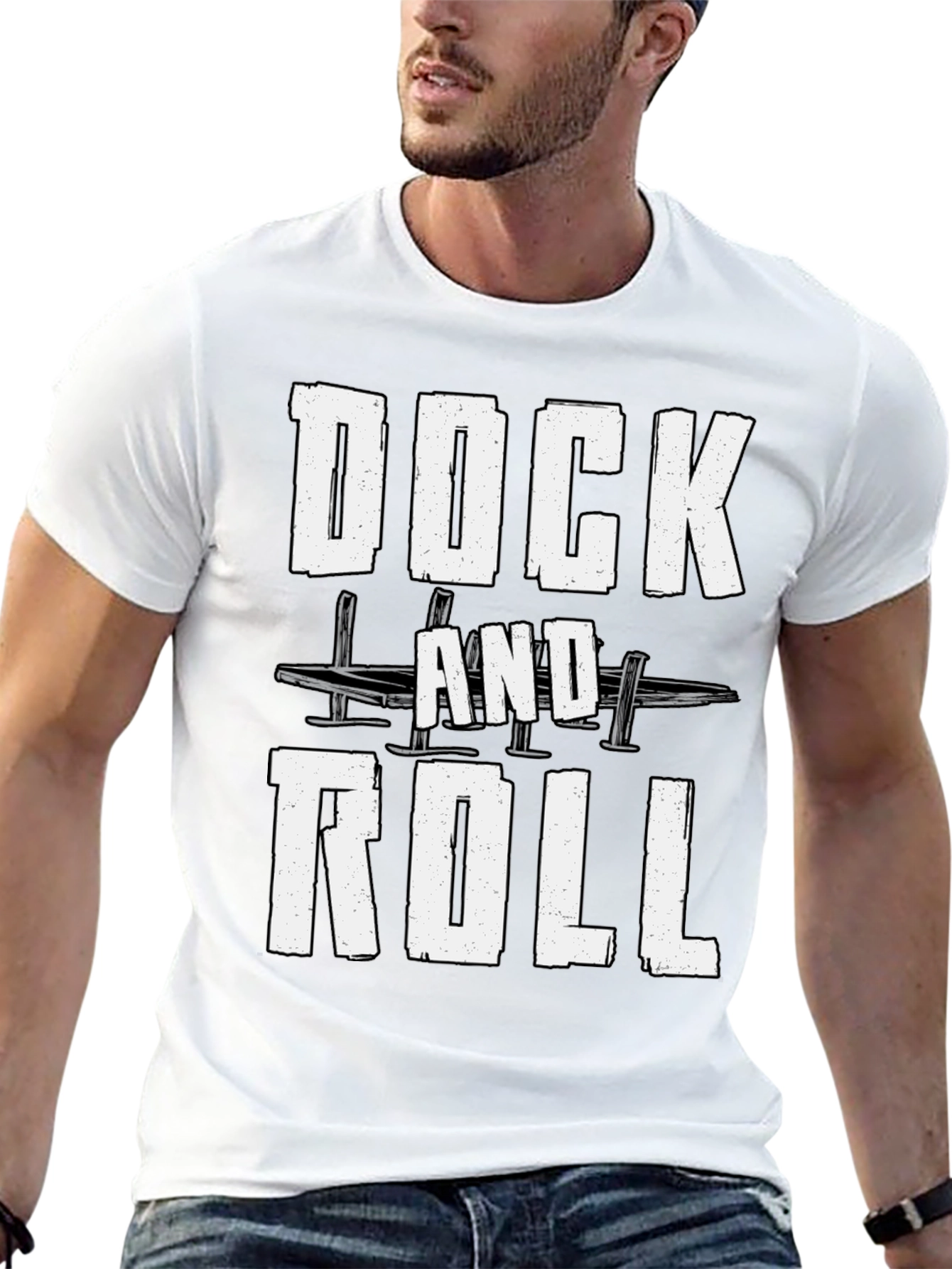 Dock and Roll Graphic T-Shirt