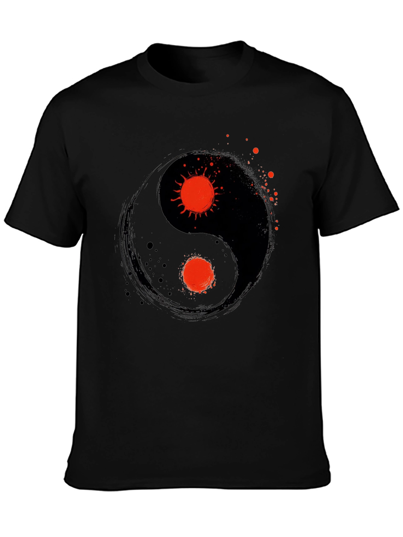 Yin Yang Sun T-Shirt - Balance and Style