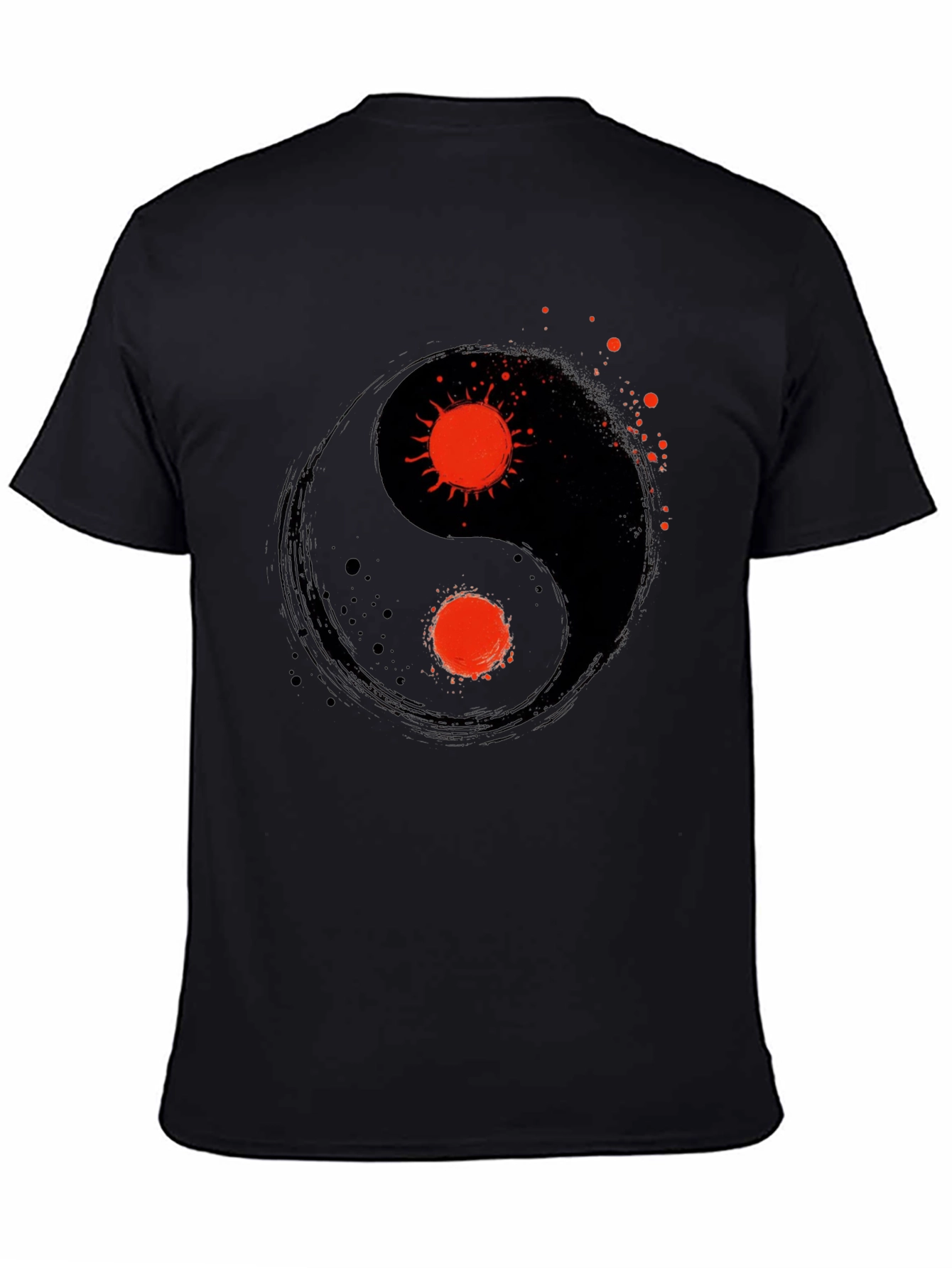 Yin Yang Sun T-Shirt - Balance and Style