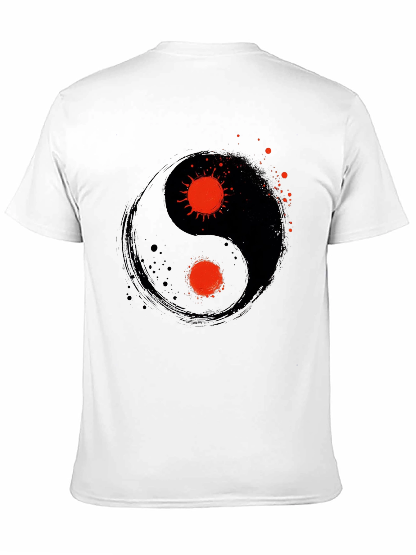 Yin Yang Sun T-Shirt - Balance and Style
