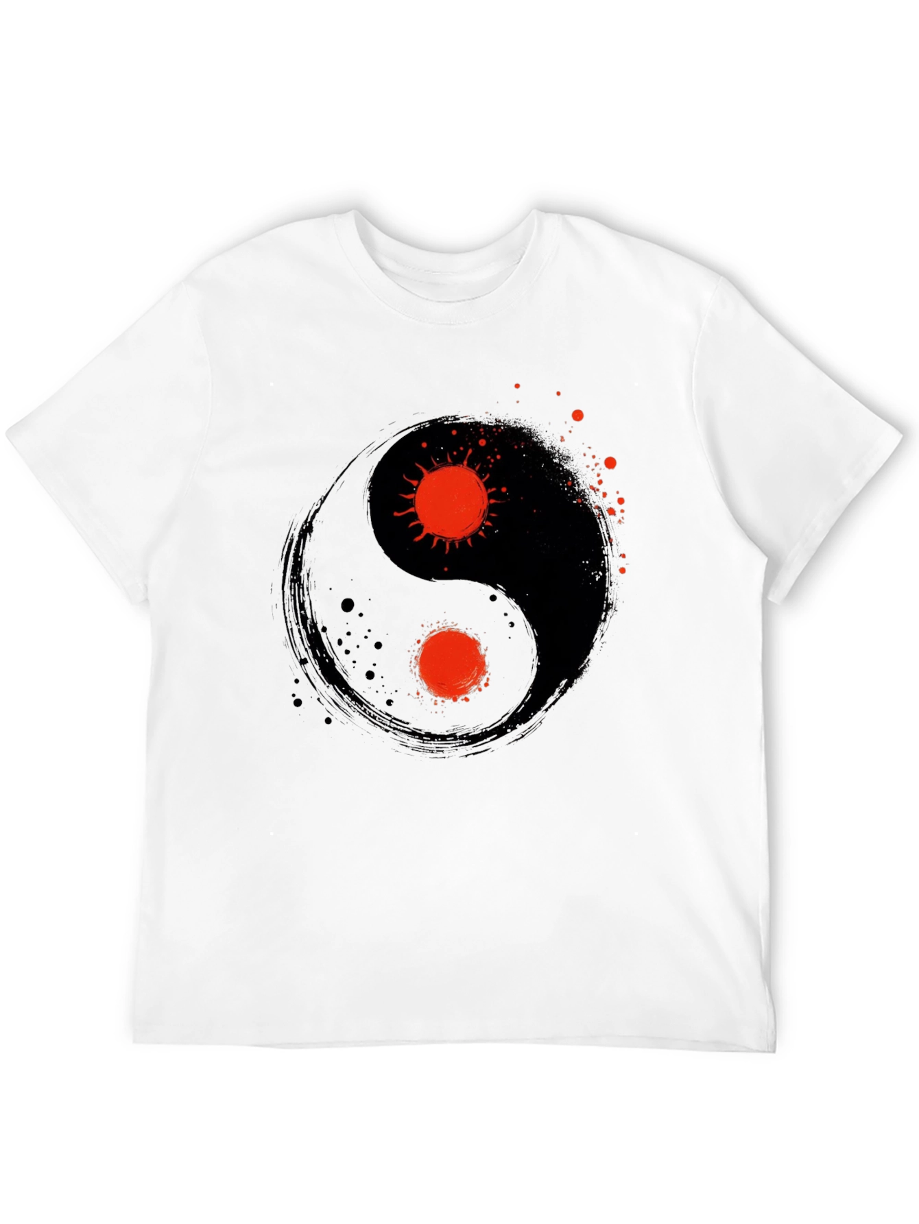 Yin Yang Sun T-Shirt - Balance and Style