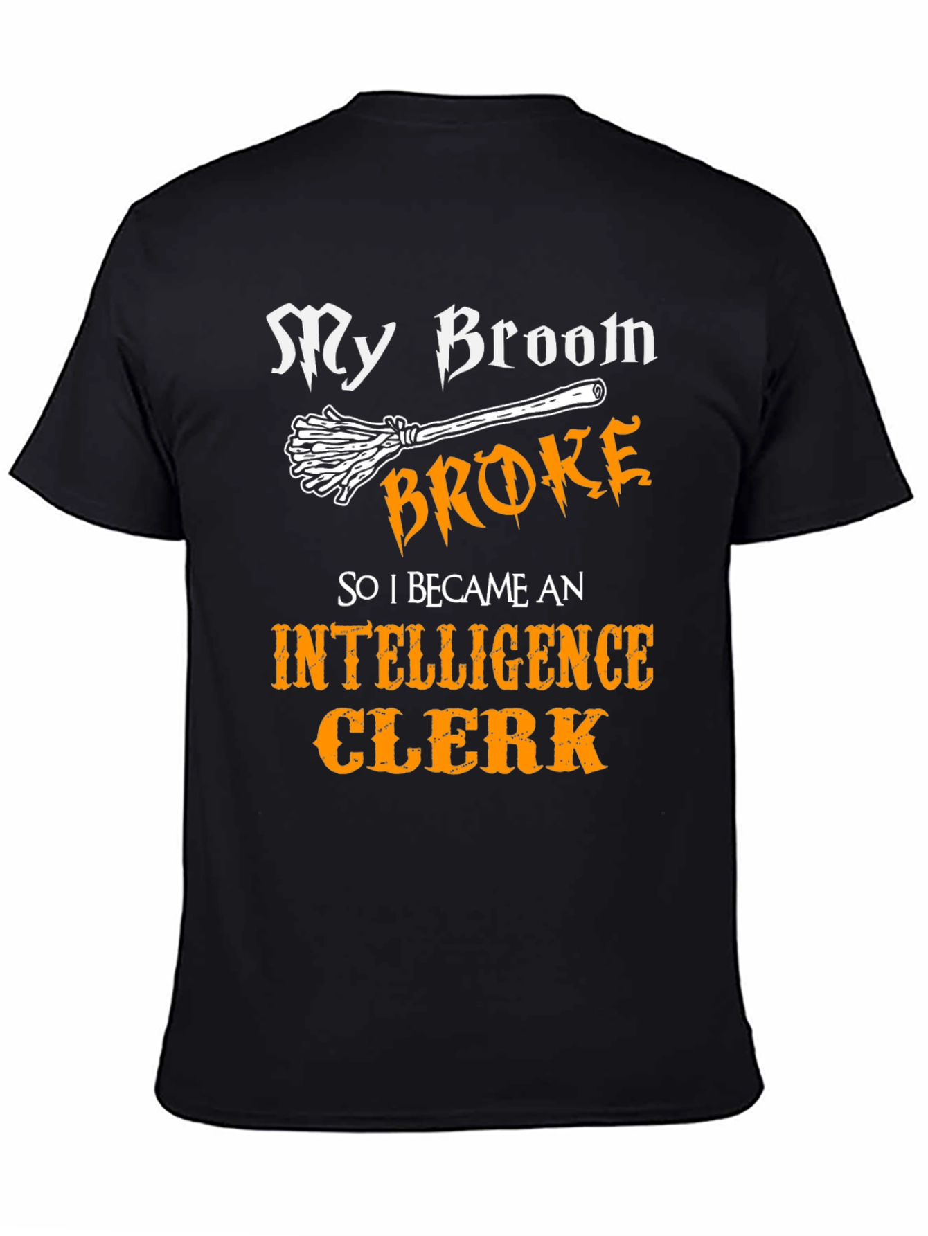 Funny Intelligence Clerk T-Shirt