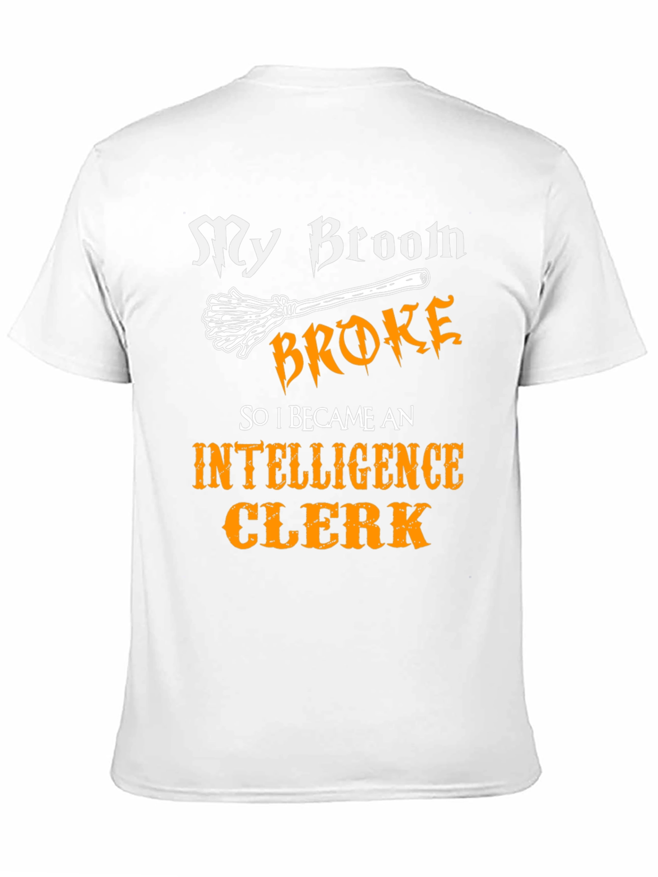 Funny Intelligence Clerk T-Shirt