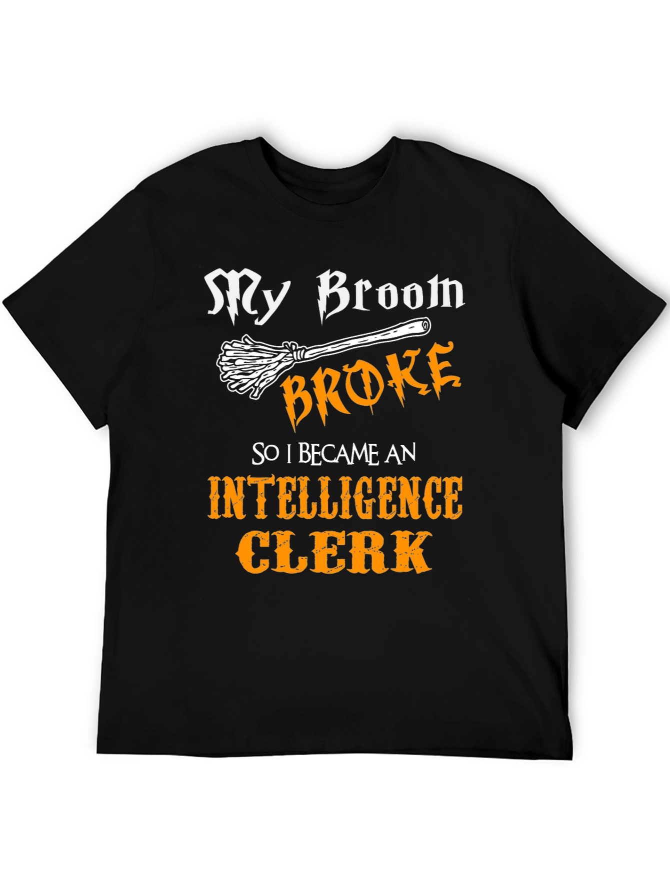 Funny Intelligence Clerk T-Shirt