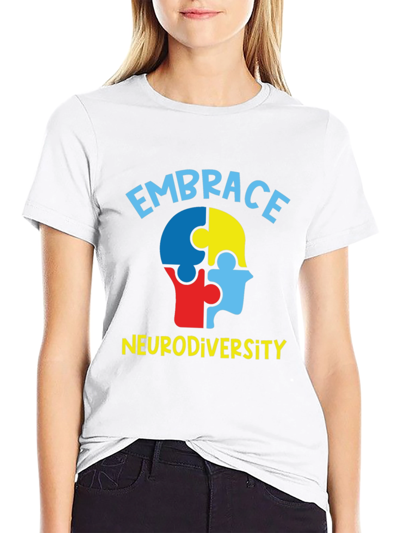 Embrace Neurodiversity T-Shirt Autism Awareness