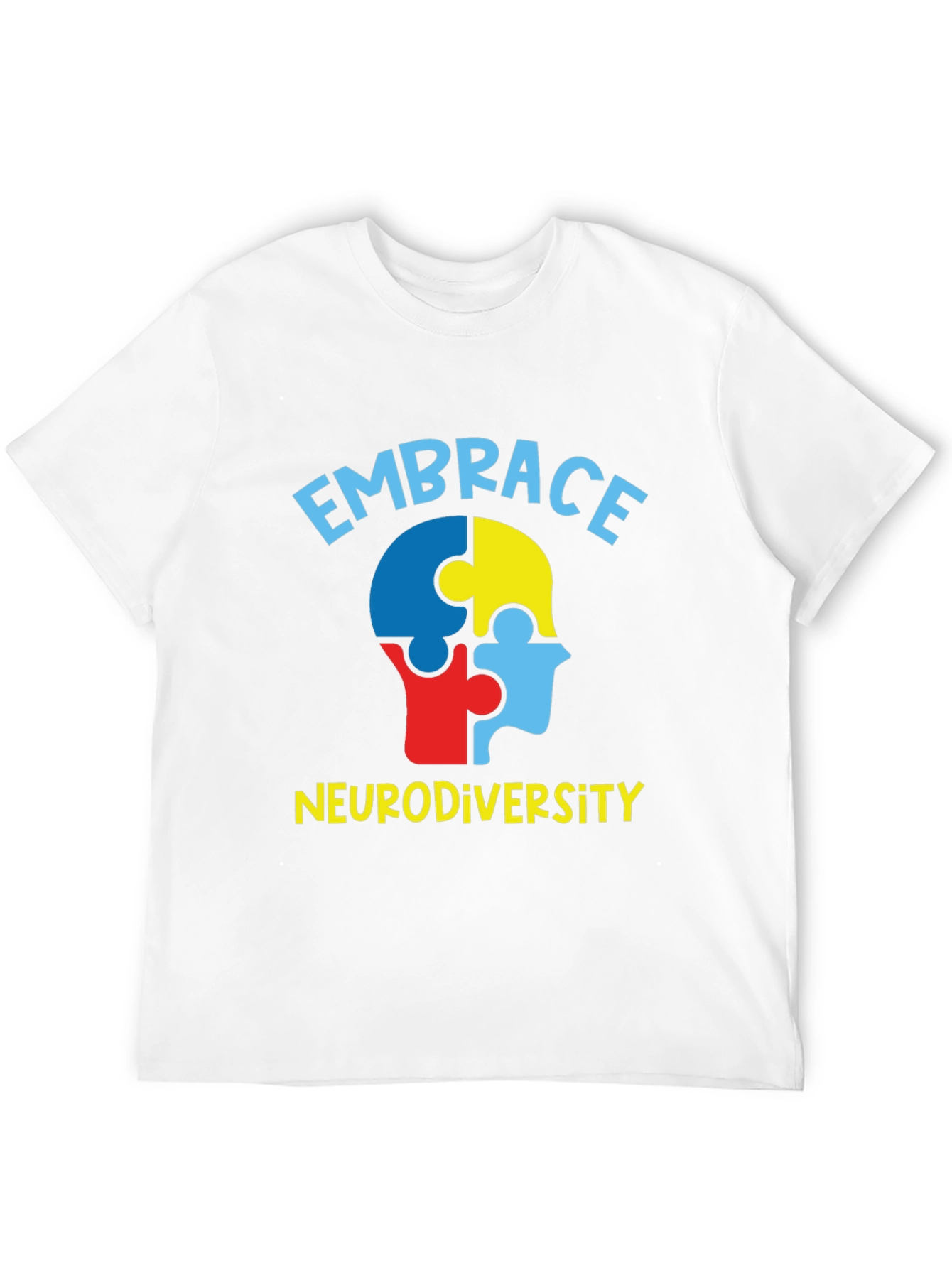 Embrace Neurodiversity T-Shirt Autism Awareness