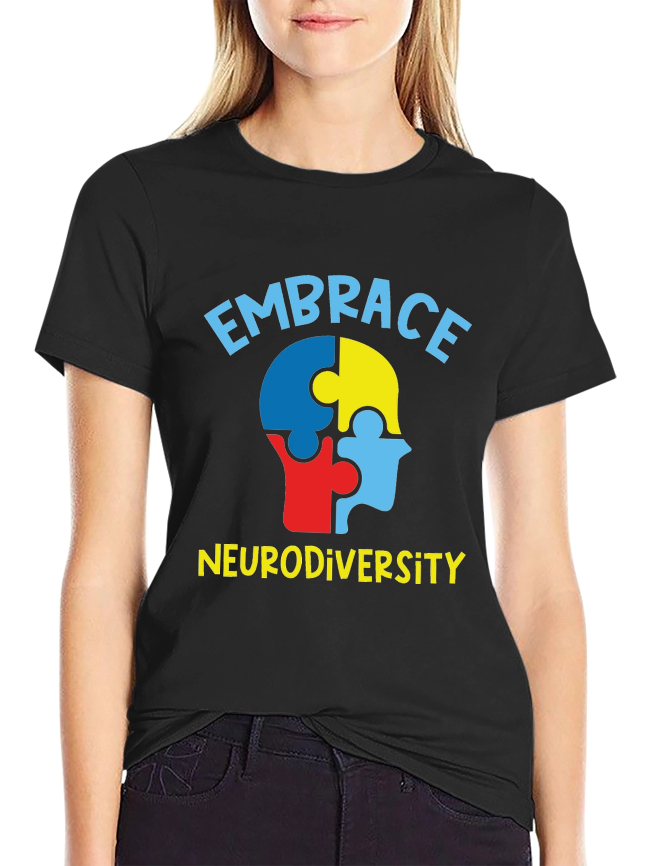 Embrace Neurodiversity T-Shirt Autism Awareness