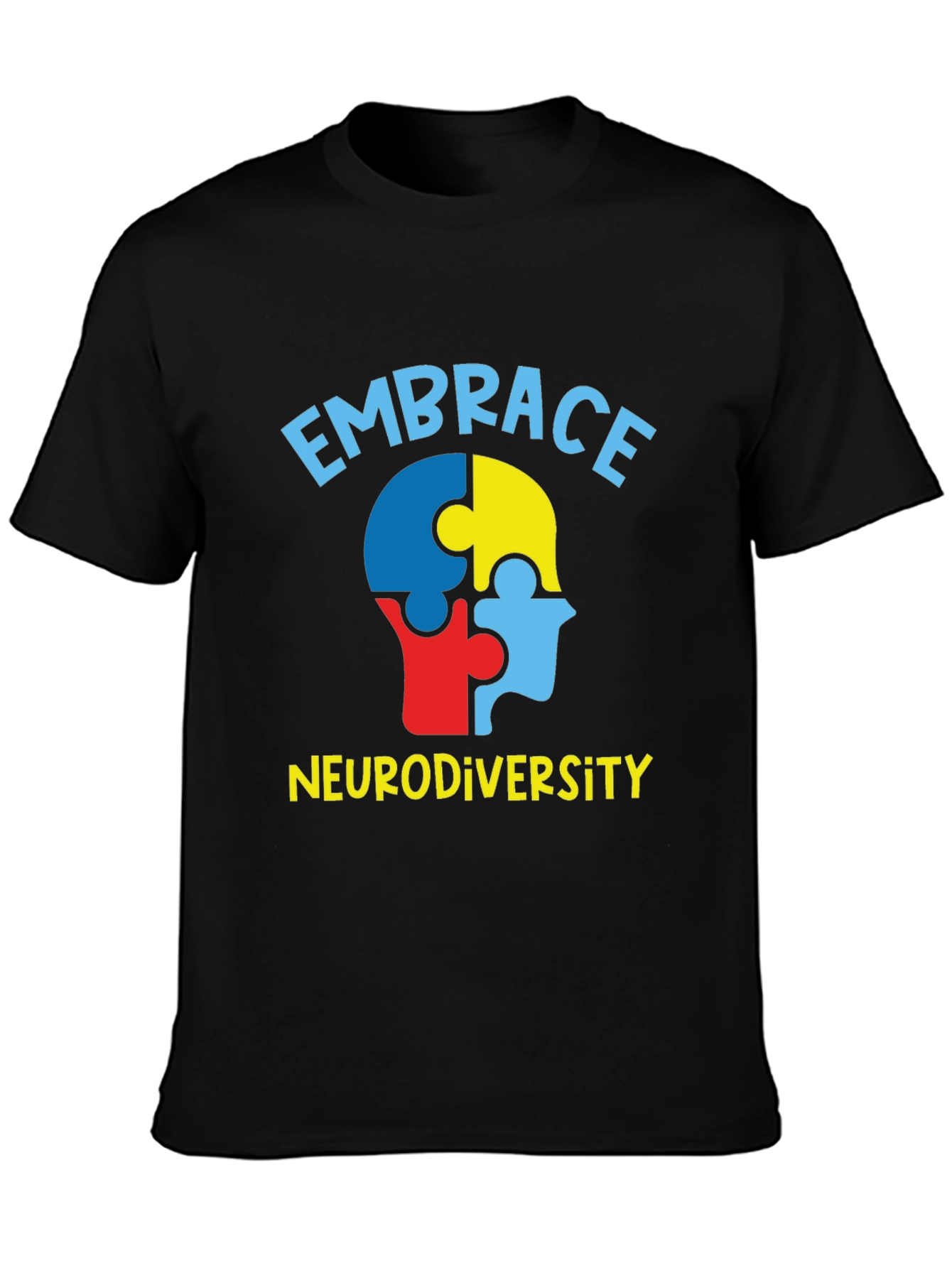 Embrace Neurodiversity T-Shirt Autism Awareness