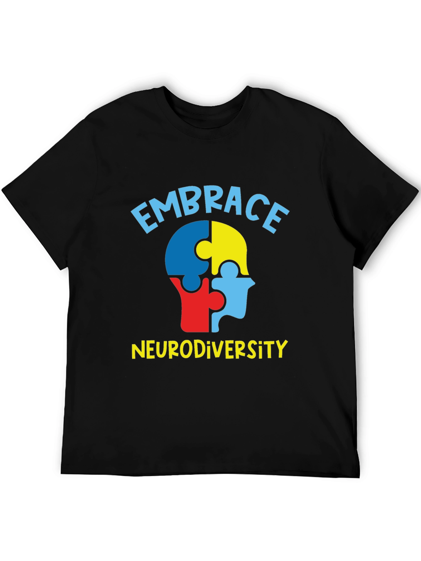 Embrace Neurodiversity T-Shirt Autism Awareness