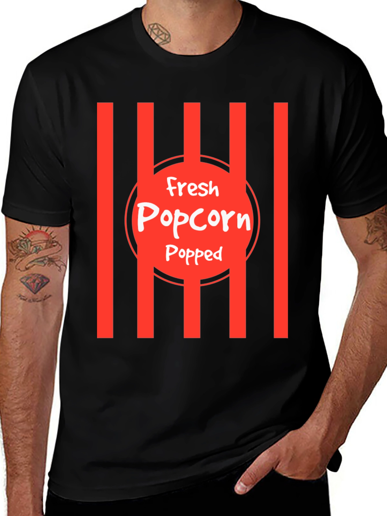 Fresh Popped Popcorn Graphic Tee