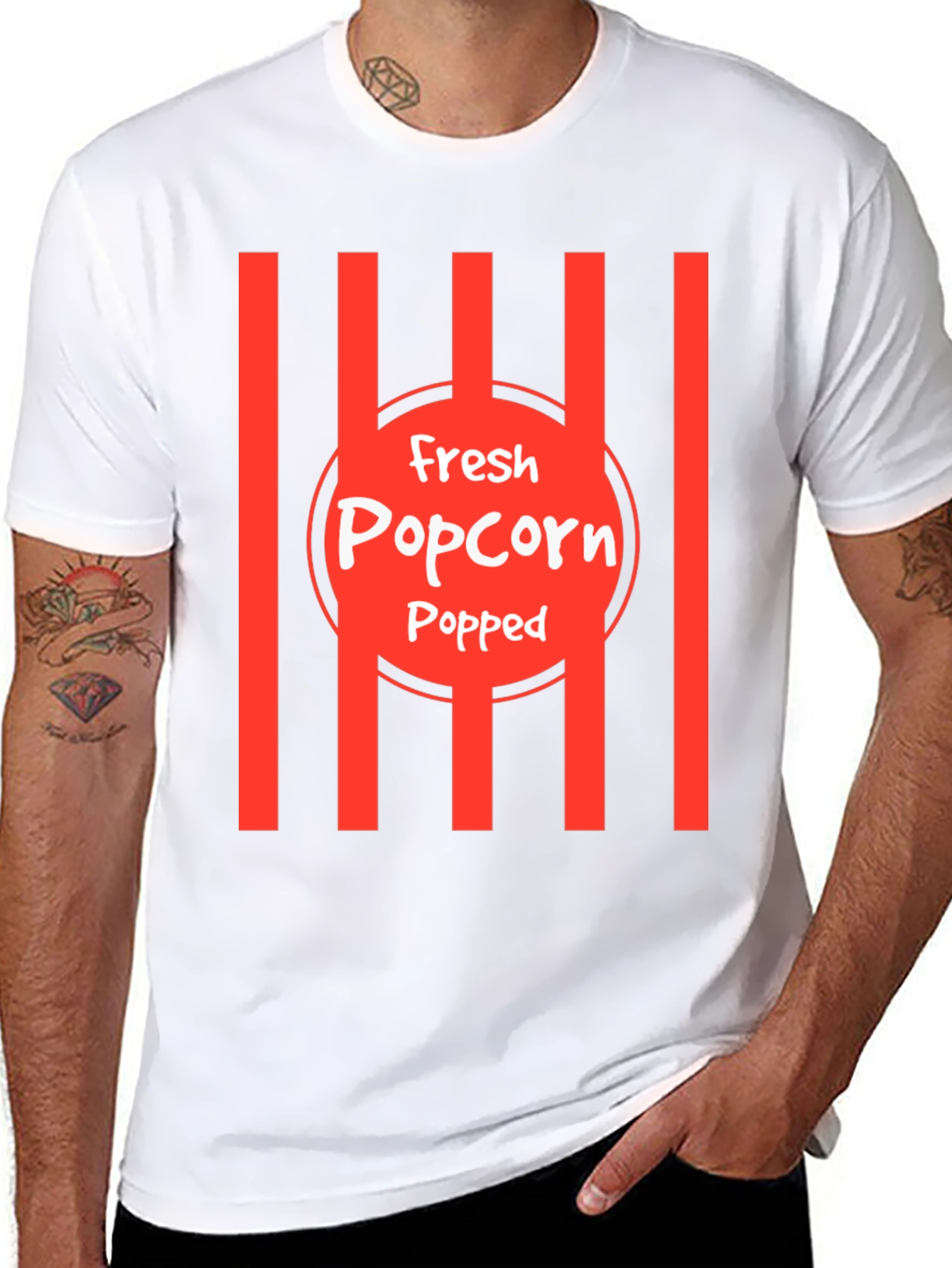Fresh Popped Popcorn Graphic Tee