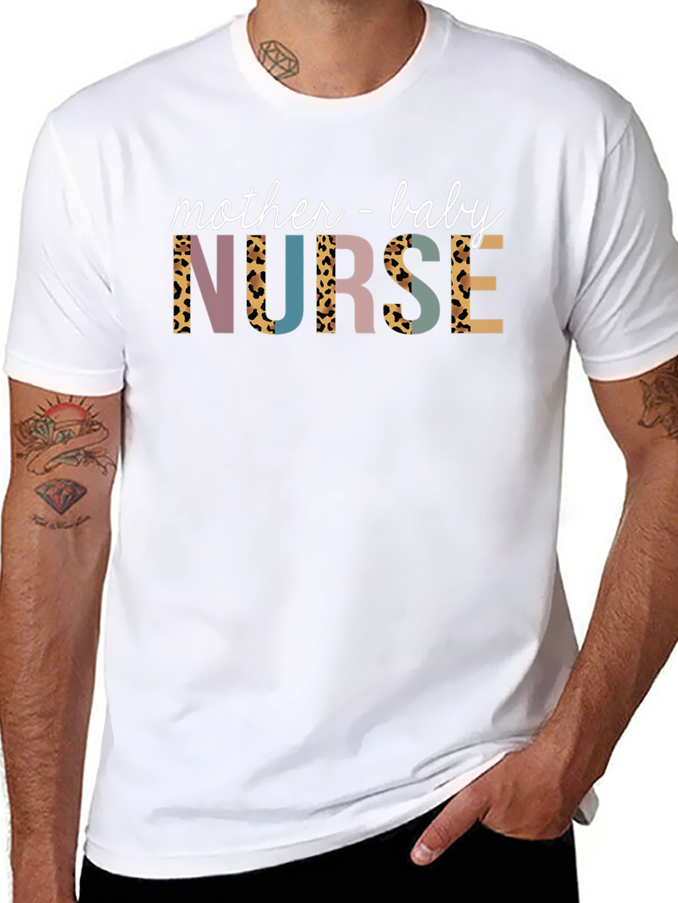 Mother Baby Nurse Graphic T-Shirt