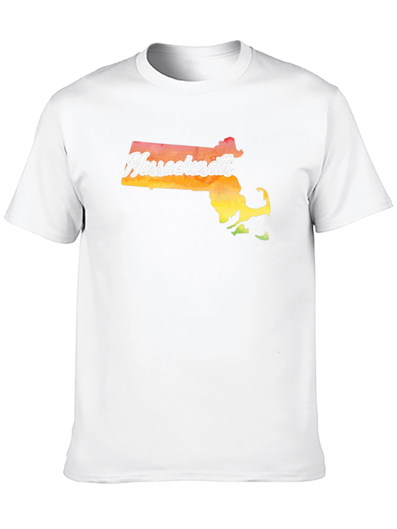 Massachusetts State Graphic T-Shirt
