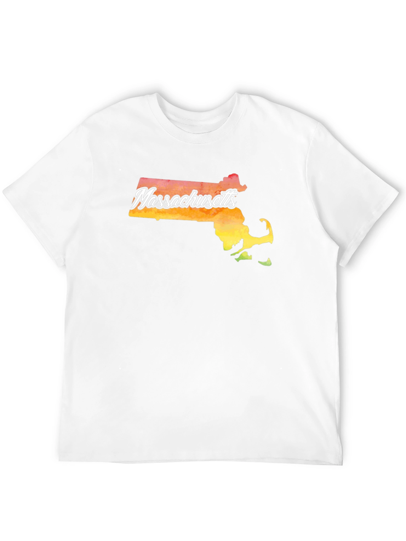 Massachusetts State Graphic T-Shirt