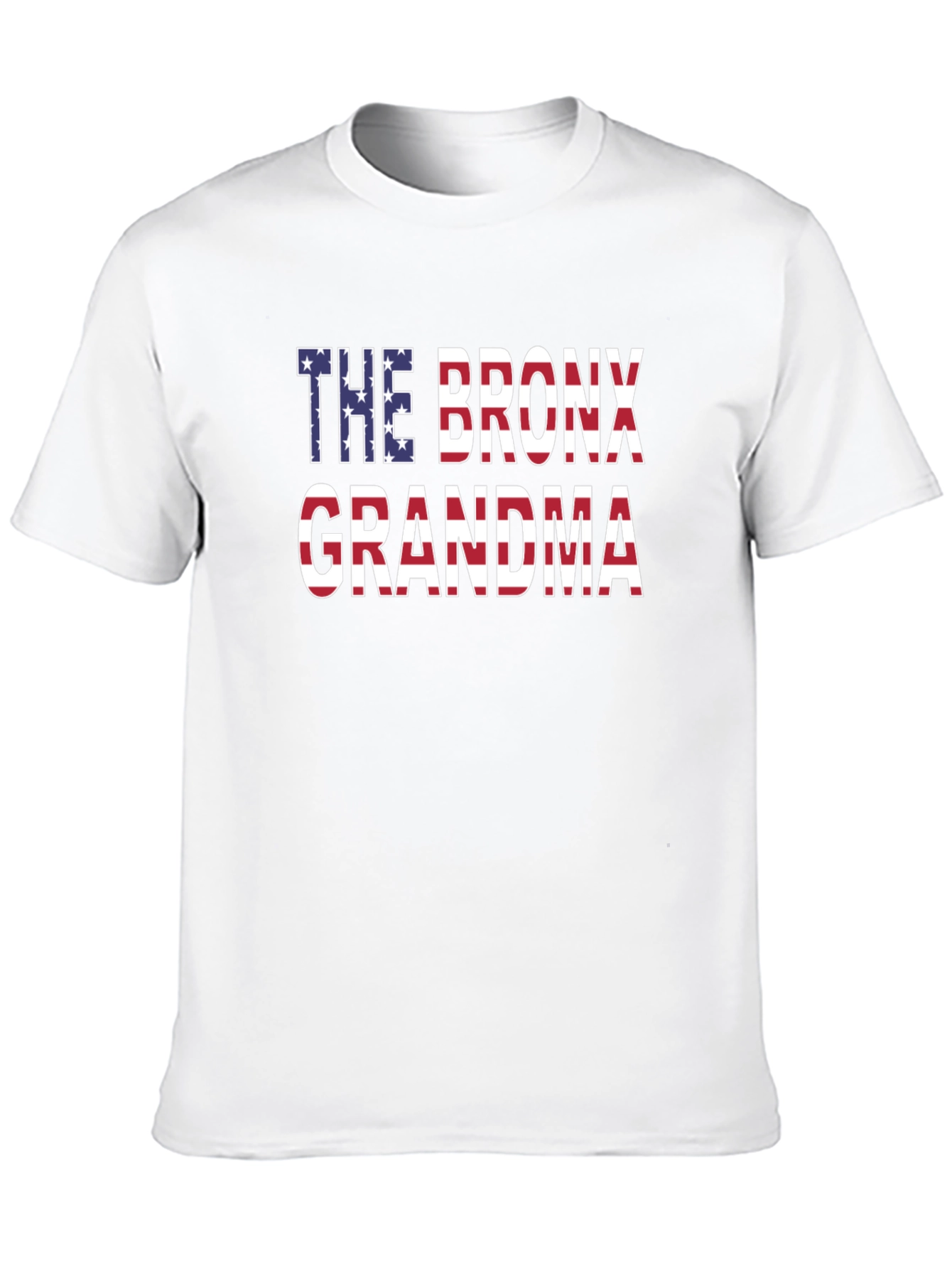The Bronx Grandma USA Flag T-Shirt