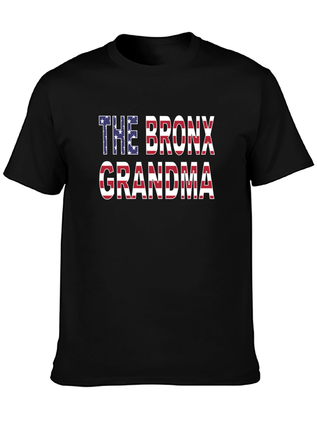The Bronx Grandma USA Flag T-Shirt