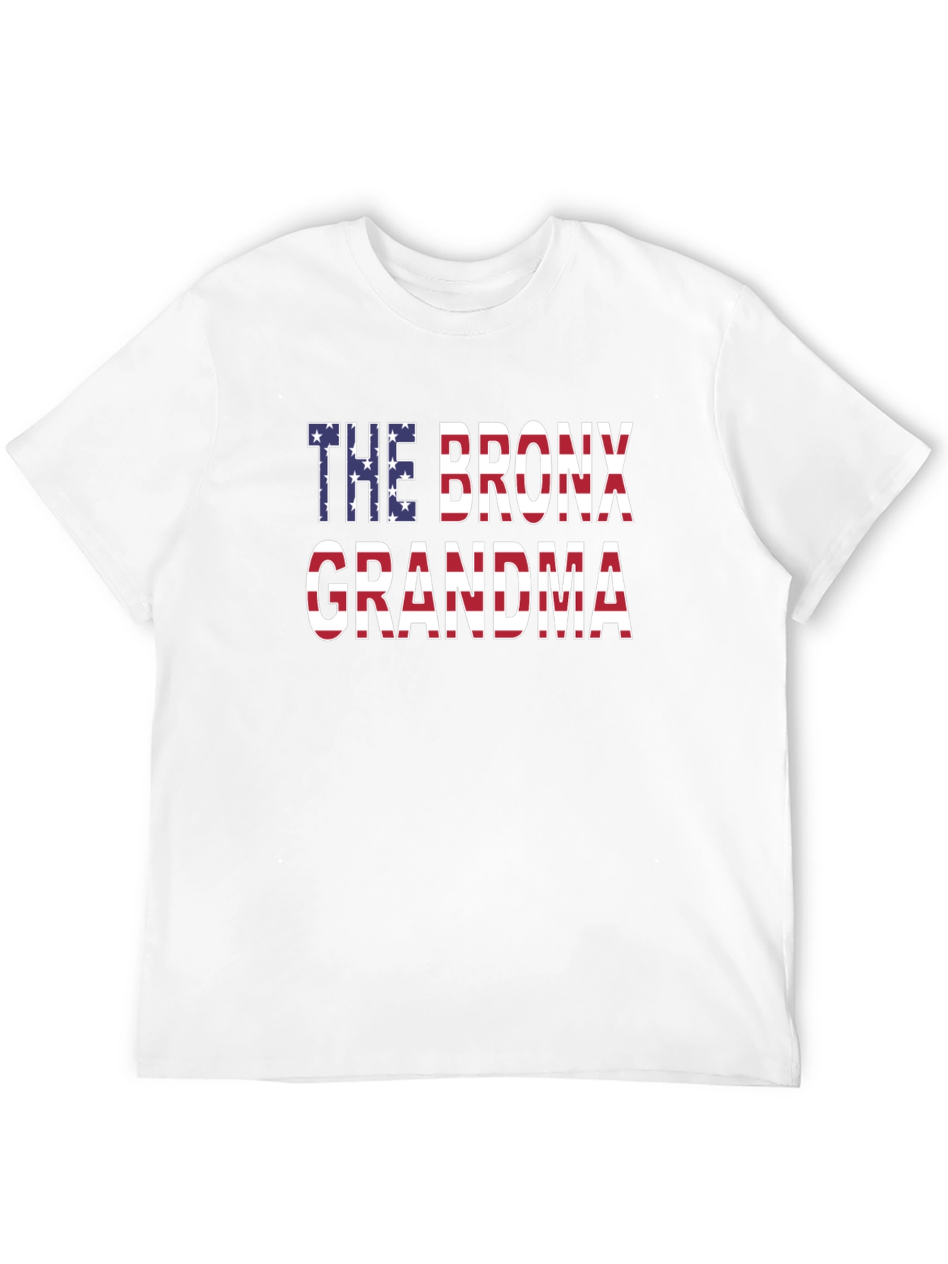 The Bronx Grandma USA Flag T-Shirt