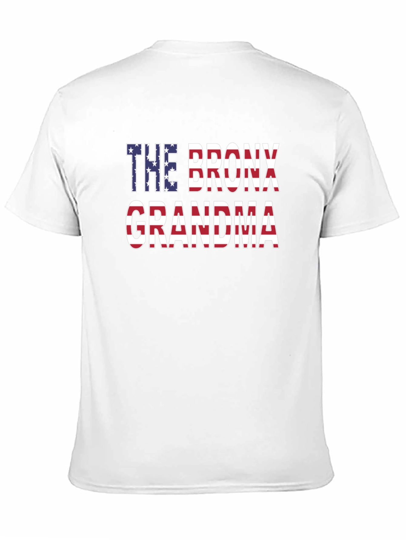 The Bronx Grandma USA Flag T-Shirt