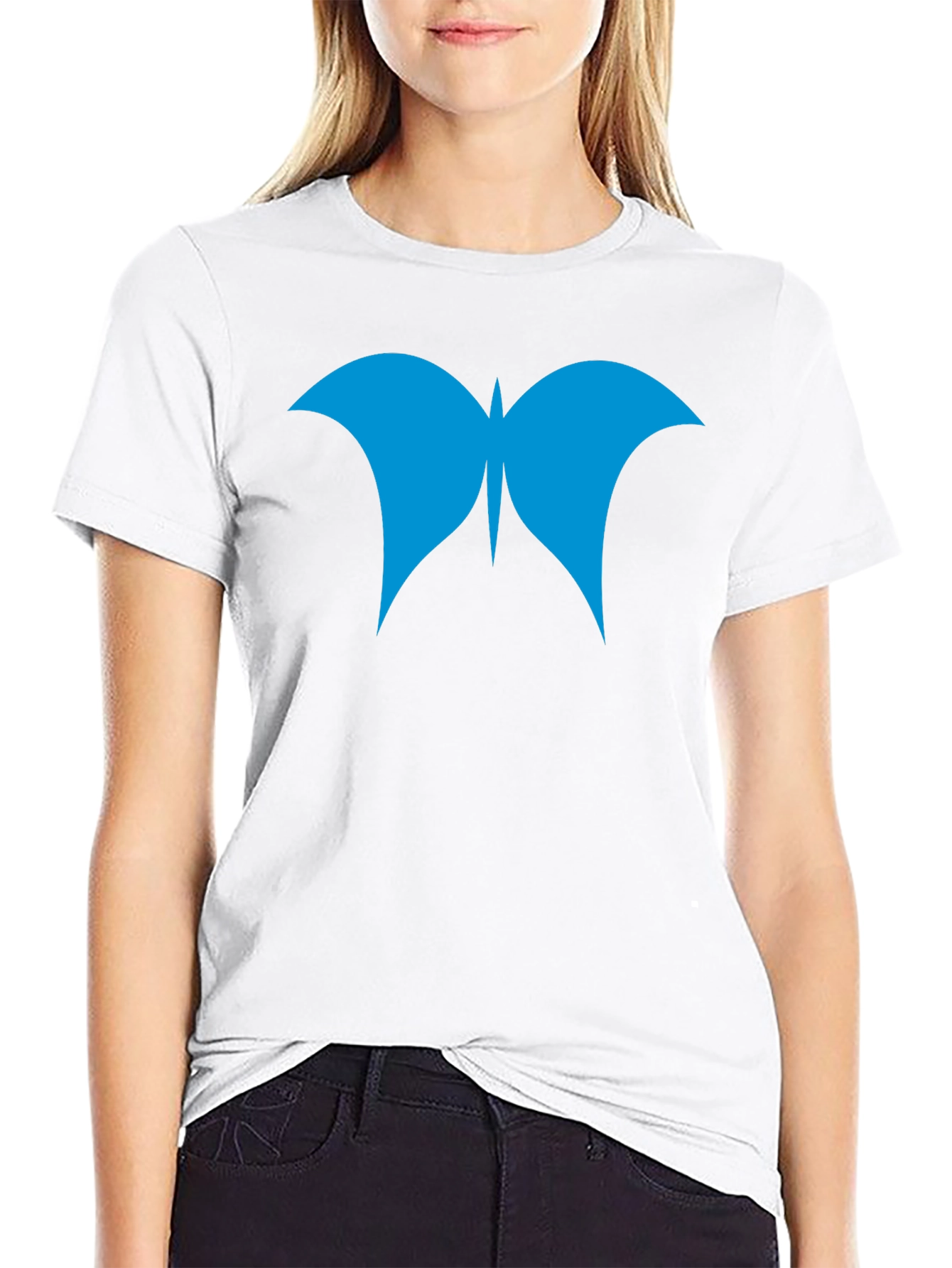 Butterfly Graphic Black T-Shirt